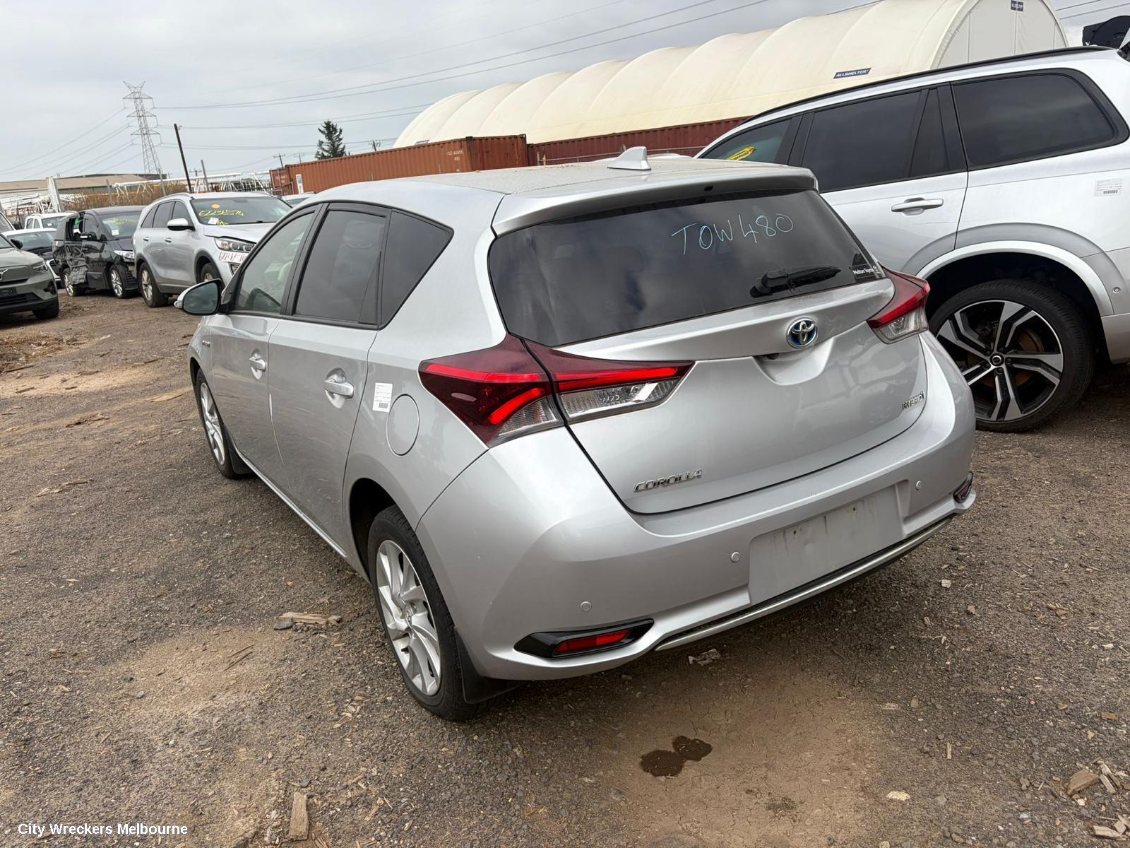 TOYOTA COROLLA RIGHT TAILLIGHT, ZRE182R, HATCH, 03/2015 - 06/2018