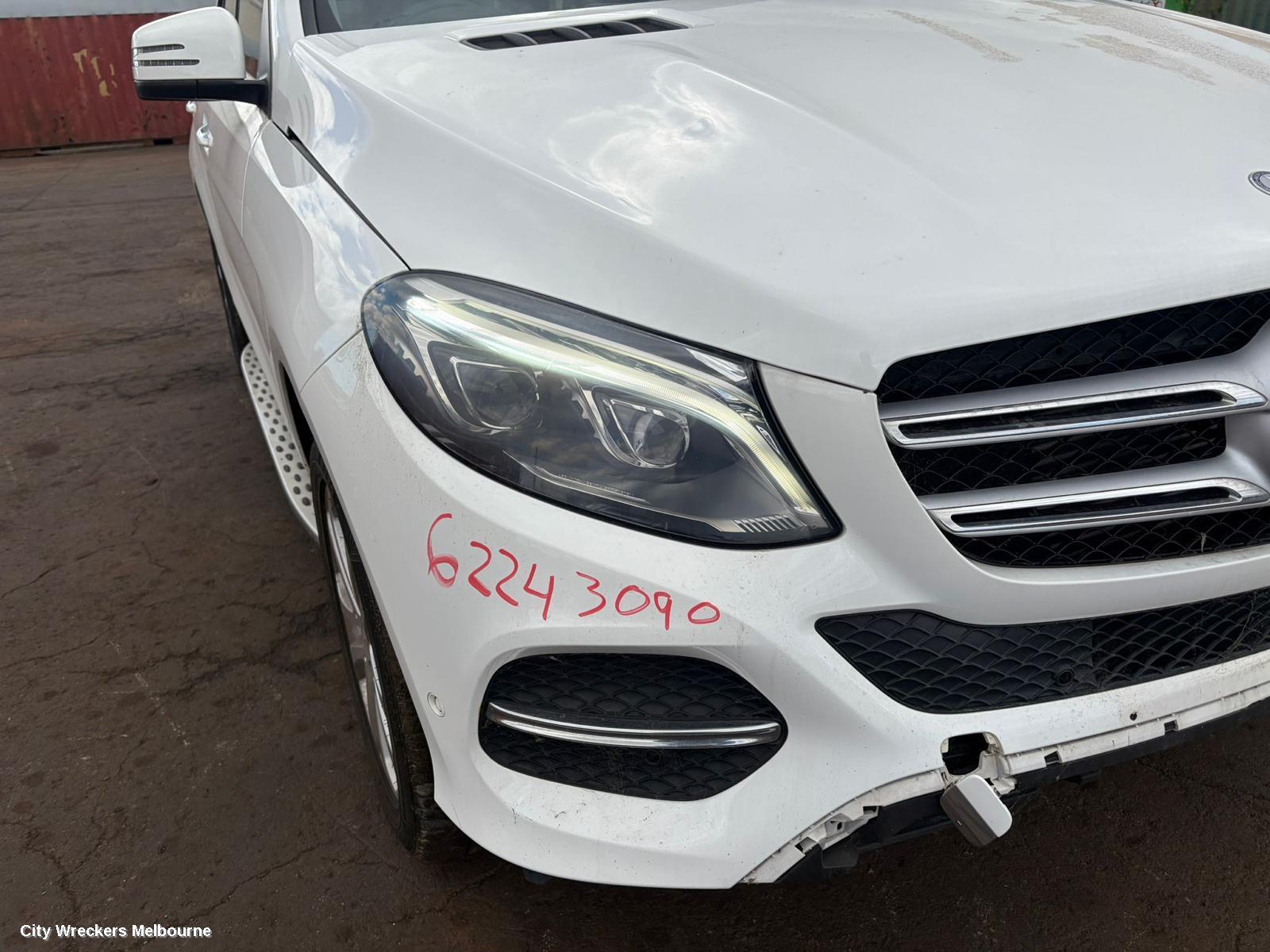 MERCEDES GLE CLASS LEFT TAILLIGHT, W166, WAGON, LED TYPE, 06/2015 - 04/2019