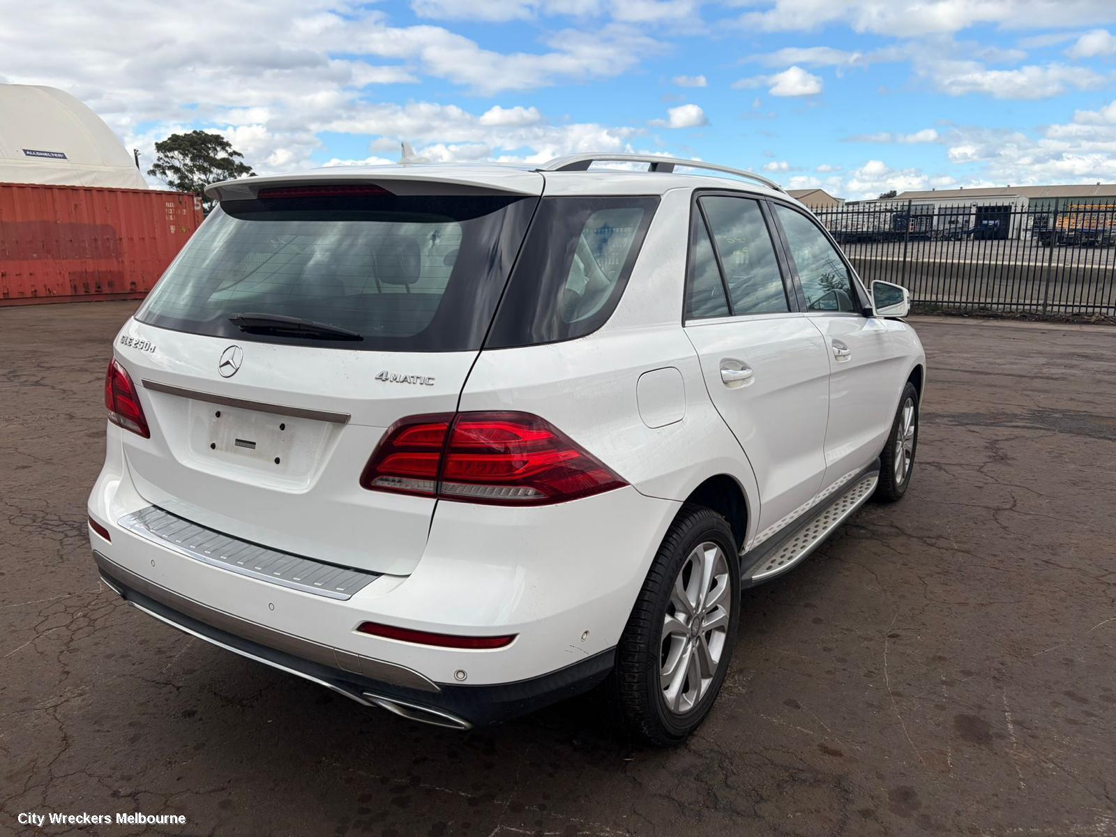 MERCEDES GLE CLASS LEFT TAILLIGHT, W166, WAGON, LED TYPE, 06/2015 - 04/2019