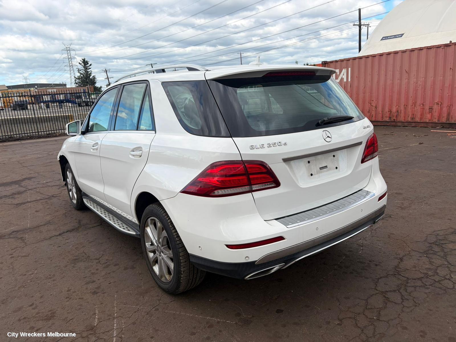 MERCEDES GLE CLASS LEFT TAILLIGHT, W166, WAGON, LED TYPE, 06/2015 - 04/2019
