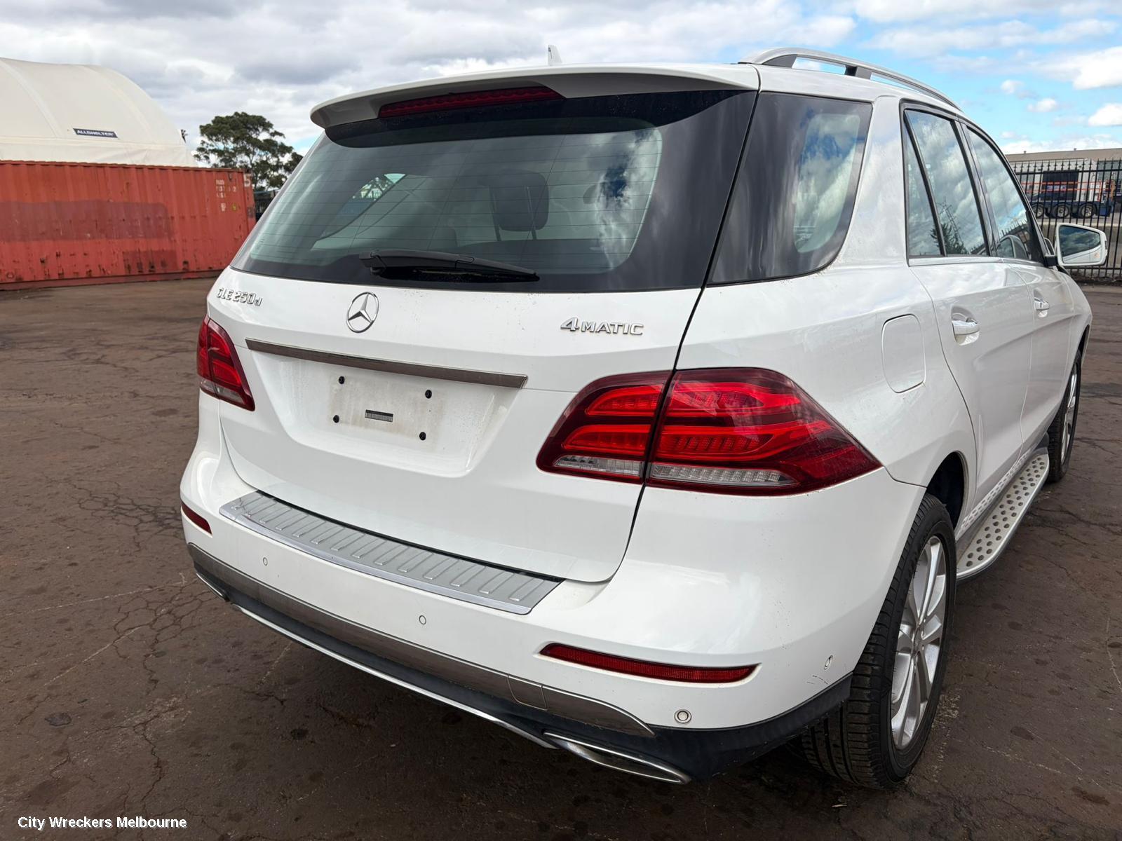 MERCEDES GLE CLASS LEFT TAILLIGHT, W166, WAGON, LED TYPE, 06/2015 - 04/2019