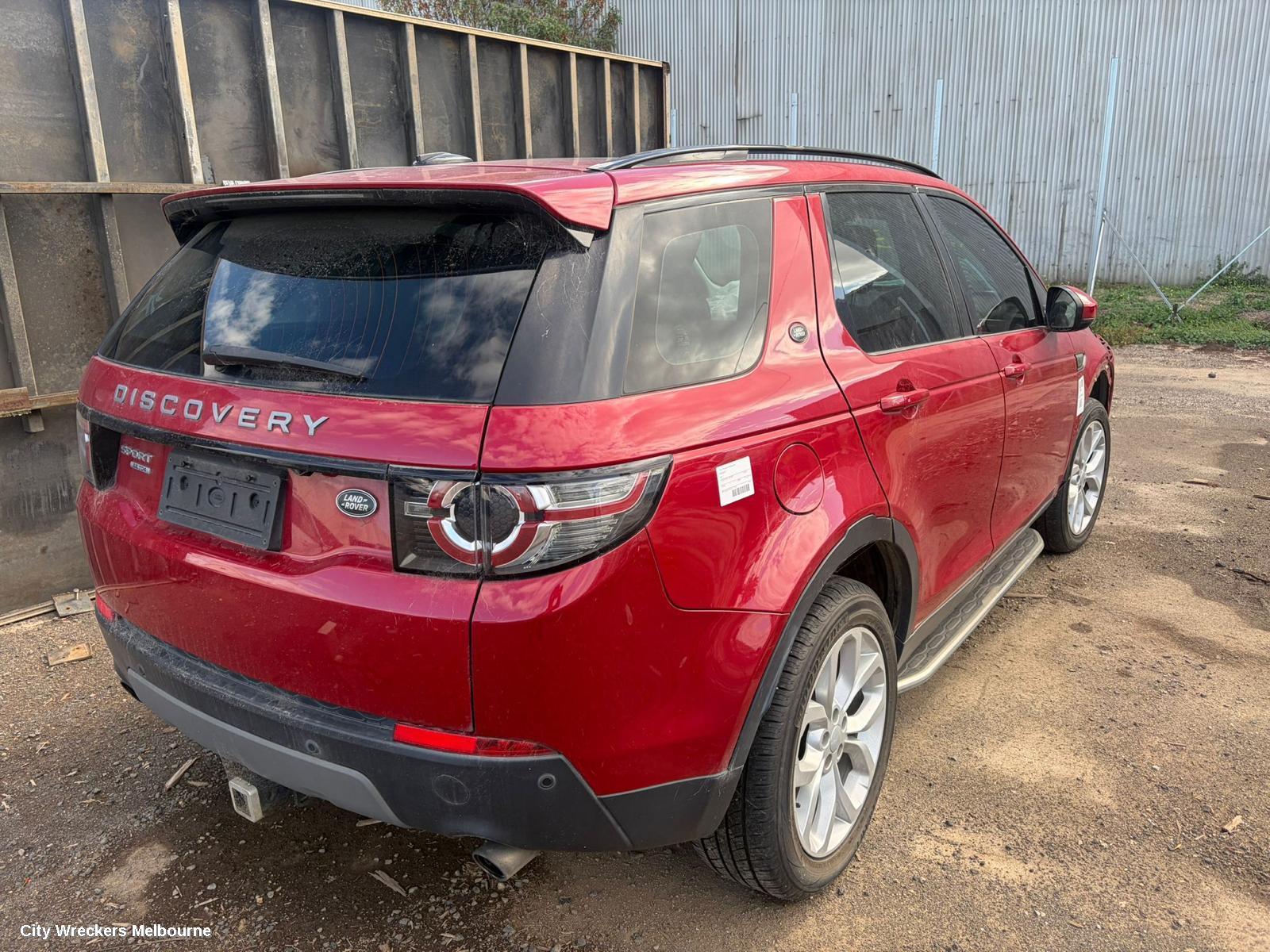 LAND ROVER DISCOVERY SPORT SILENCER, L550, 01/2015 ONWARDS