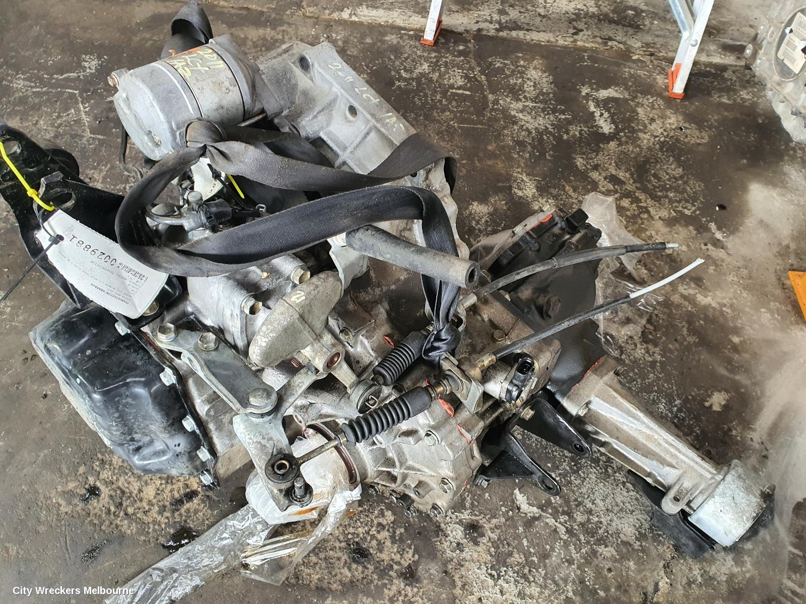 TOYOTA RAV4 TRANS/GEARBOX, MANUAL, PETROL, 2.0, 1AZ-FE, ACA2#R, 07/2000 - 10/2003 (AUS ONLY)