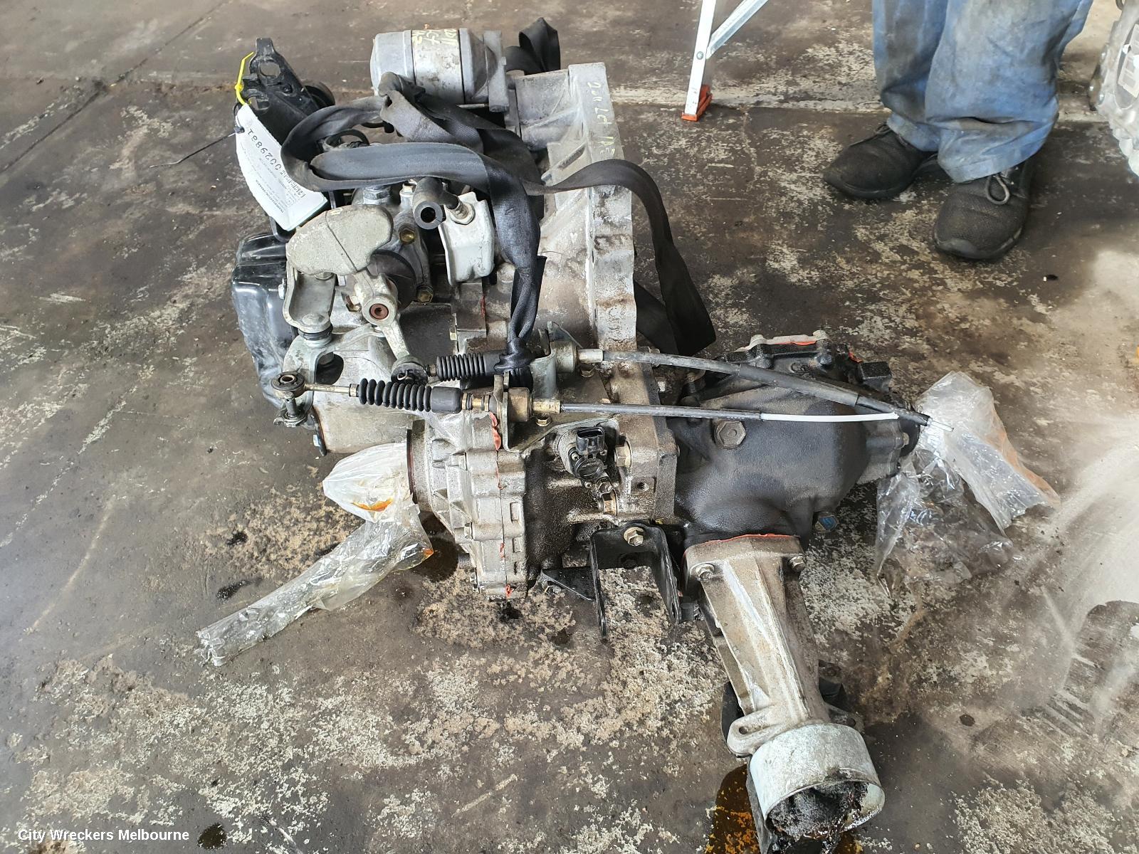 TOYOTA RAV4 TRANS/GEARBOX, MANUAL, PETROL, 2.0, 1AZ-FE, ACA2#R, 07/2000 - 10/2003 (AUS ONLY)