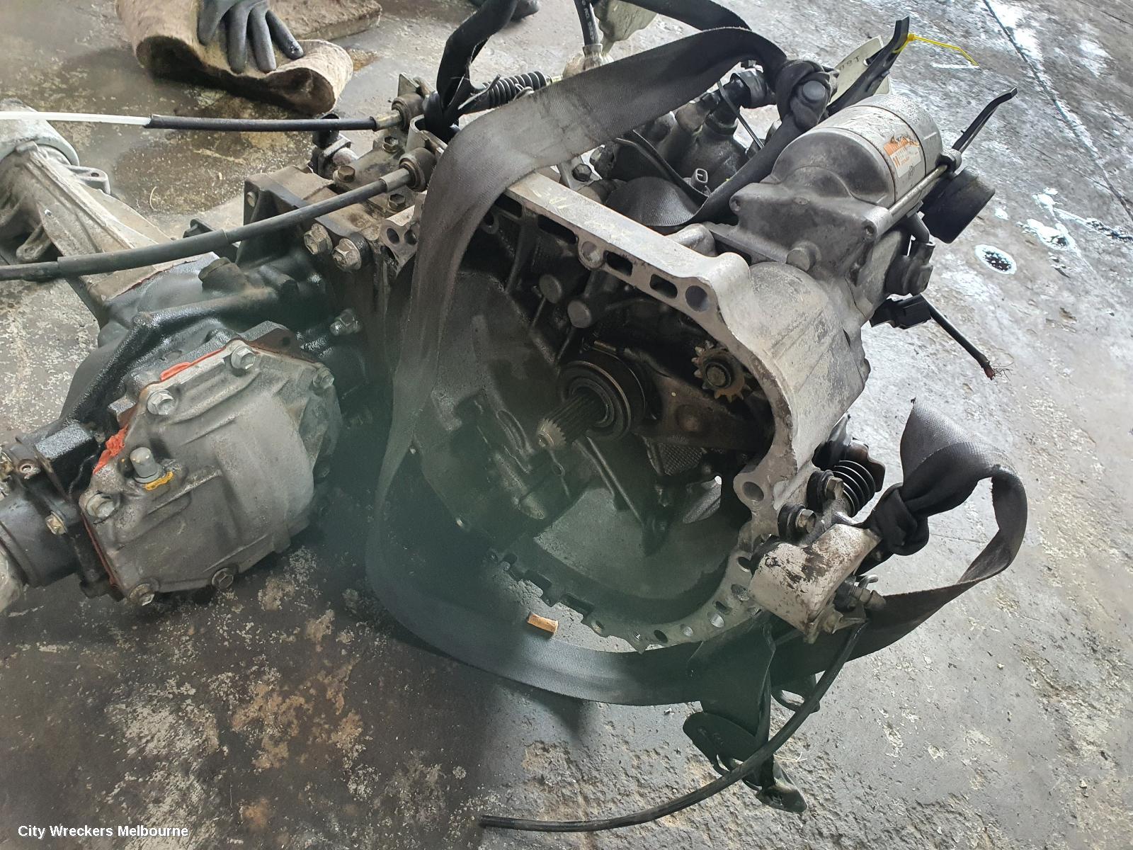 TOYOTA RAV4 TRANS/GEARBOX, MANUAL, PETROL, 2.0, 1AZ-FE, ACA2#R, 07/2000 - 10/2003 (AUS ONLY)