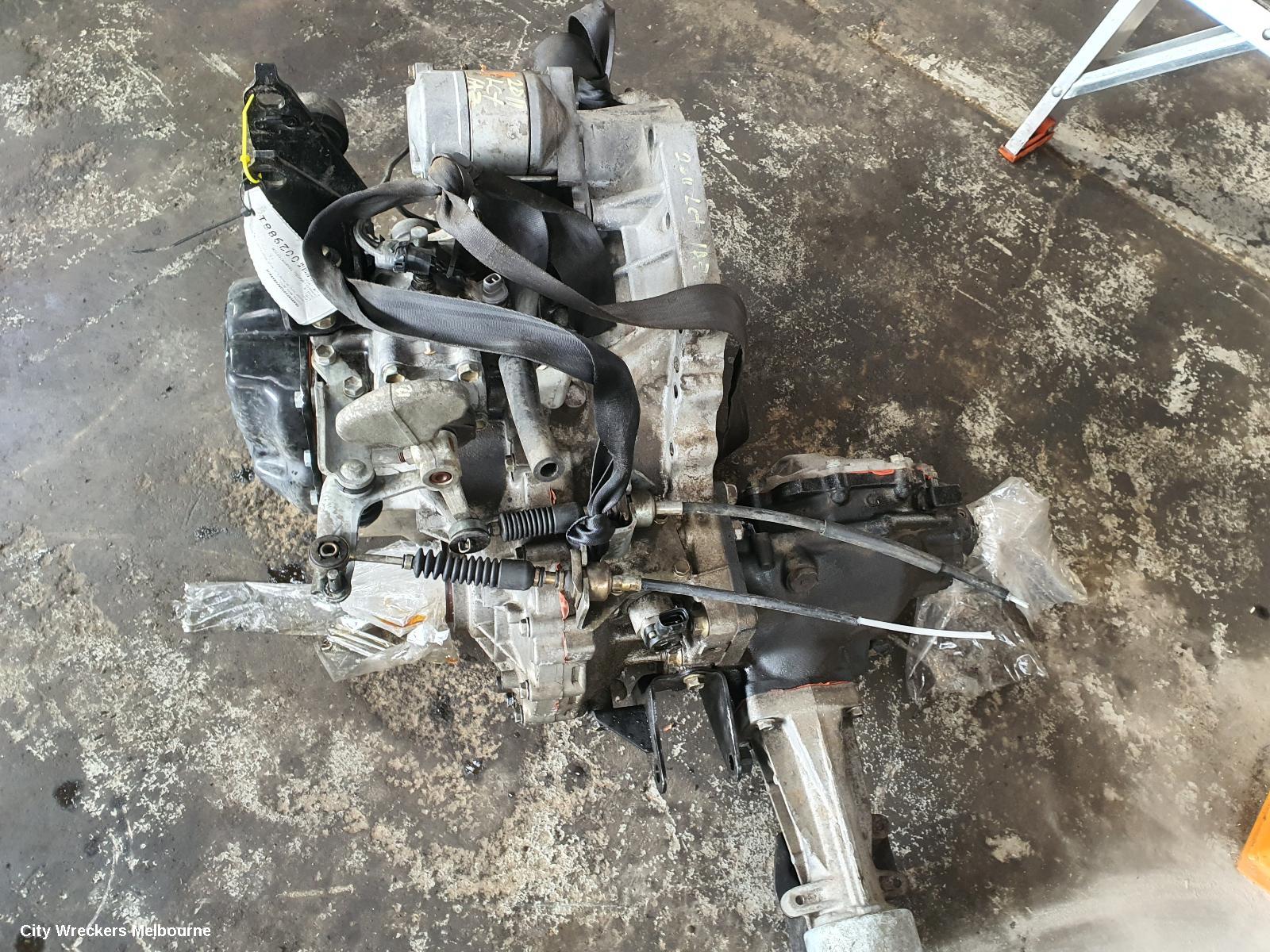 TOYOTA RAV4 TRANS/GEARBOX, MANUAL, PETROL, 2.0, 1AZ-FE, ACA2#R, 07/2000 - 10/2003 (AUS ONLY)