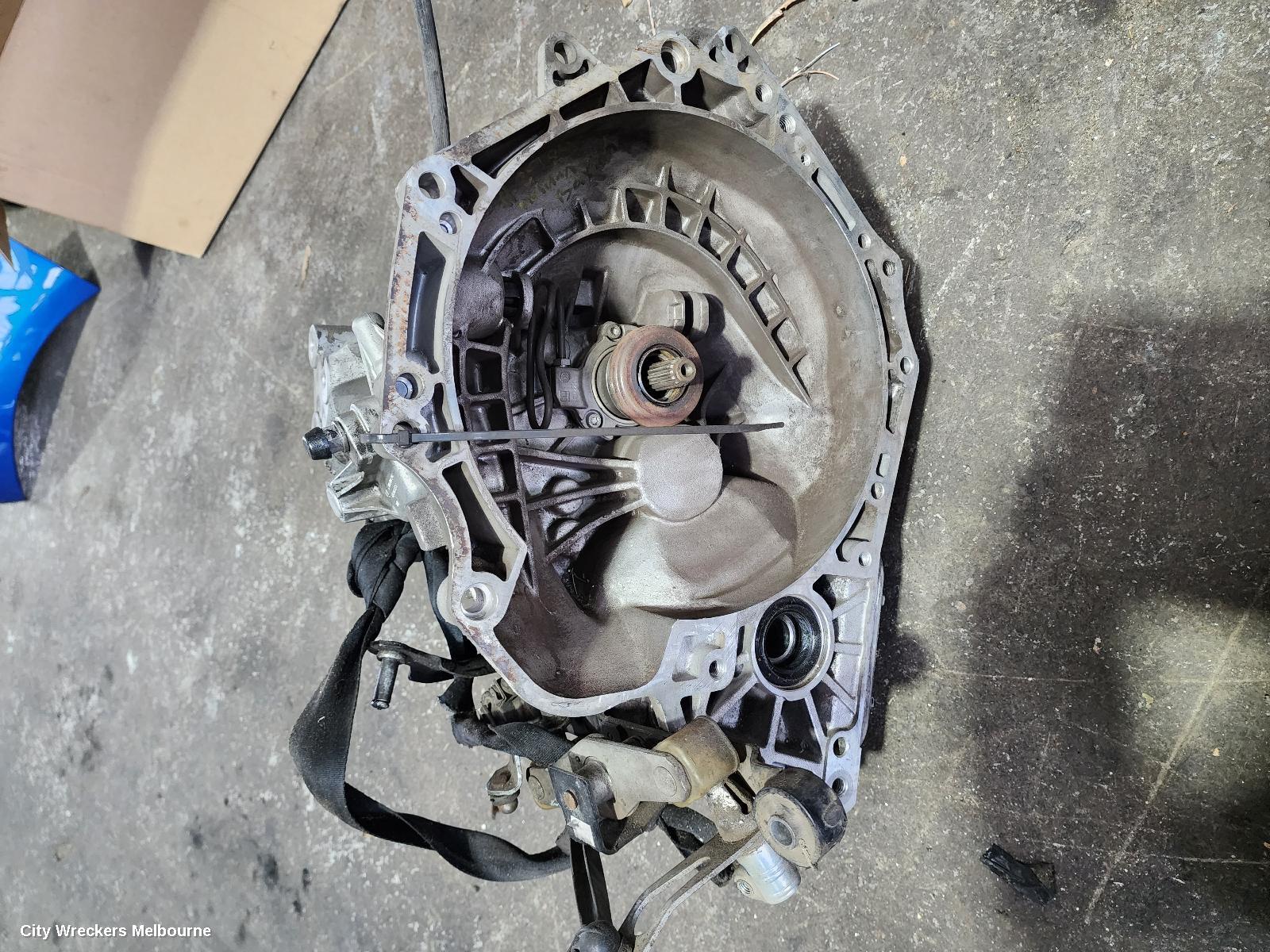 HOLDEN BARINA TRANS/GEARBOX, MANUAL, 1.6, F16D3, TK,  LONG SNOUT, 12/2005 - 05/2007