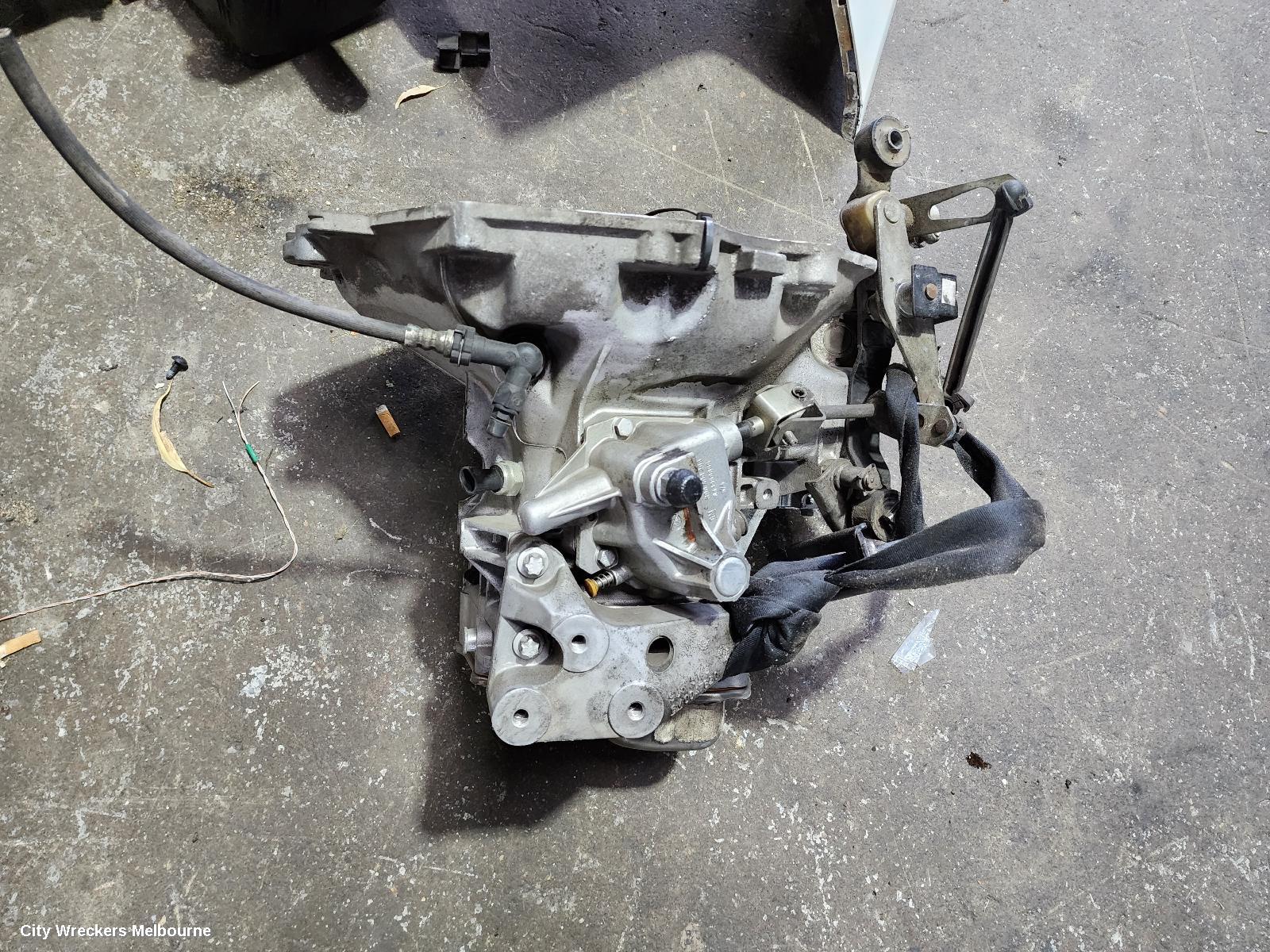 HOLDEN BARINA TRANS/GEARBOX, MANUAL, 1.6, F16D3, TK,  LONG SNOUT, 12/2005 - 05/2007