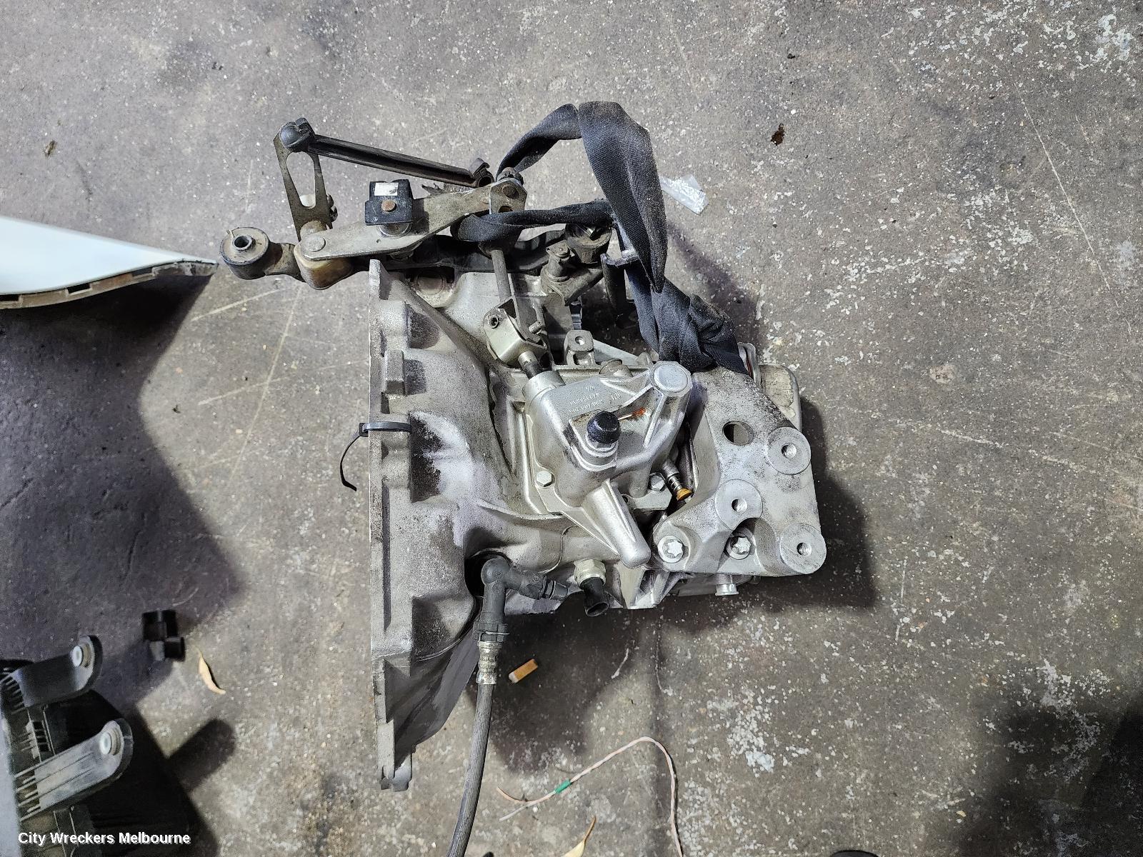 HOLDEN BARINA TRANS/GEARBOX, MANUAL, 1.6, F16D3, TK,  LONG SNOUT, 12/2005 - 05/2007