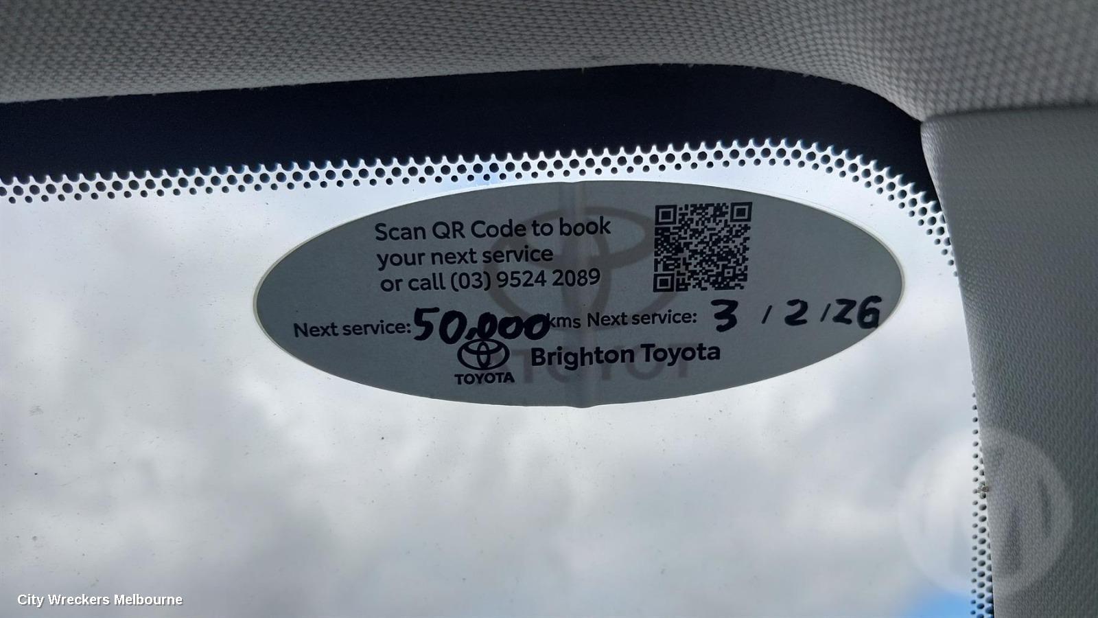TOYOTA RAV4 SUNVISOR, LH SIDE, A50, 11/2018 ONWARDS