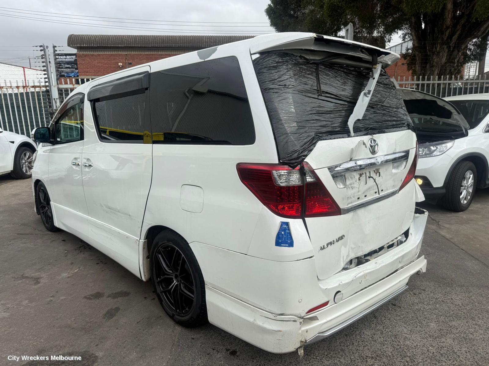 TOYOTA ALPHARD LEFT FRONT STRUT, 20 SERIES, 08-15 (IMPORT)