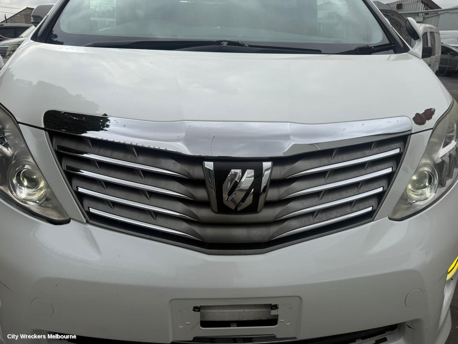 TOYOTA ALPHARD LEFT FRONT STRUT, 20 SERIES, 08-15 (IMPORT)
