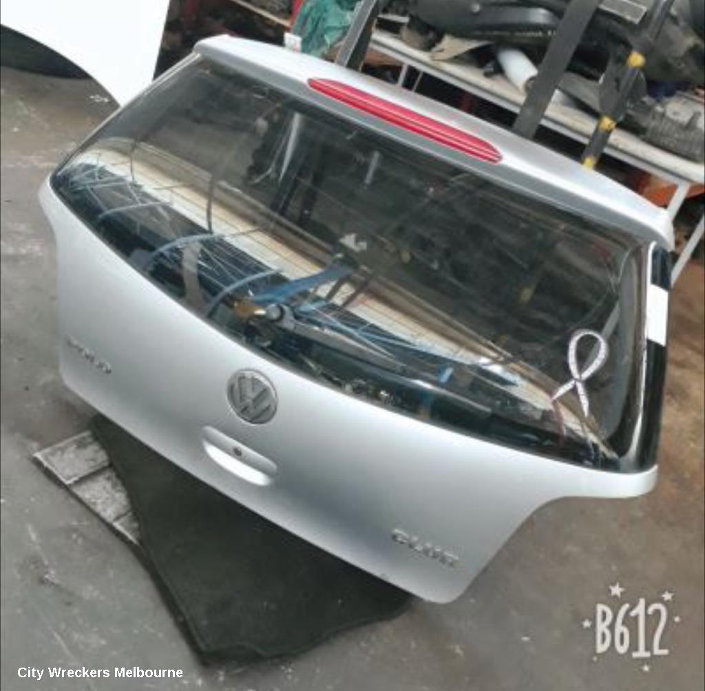 VOLKSWAGEN POLO BOOTLID/TAILGATE, TAILGATE, 9N, STANDARD TYPE (NO SPOILER), 11/2005 - 04/2010