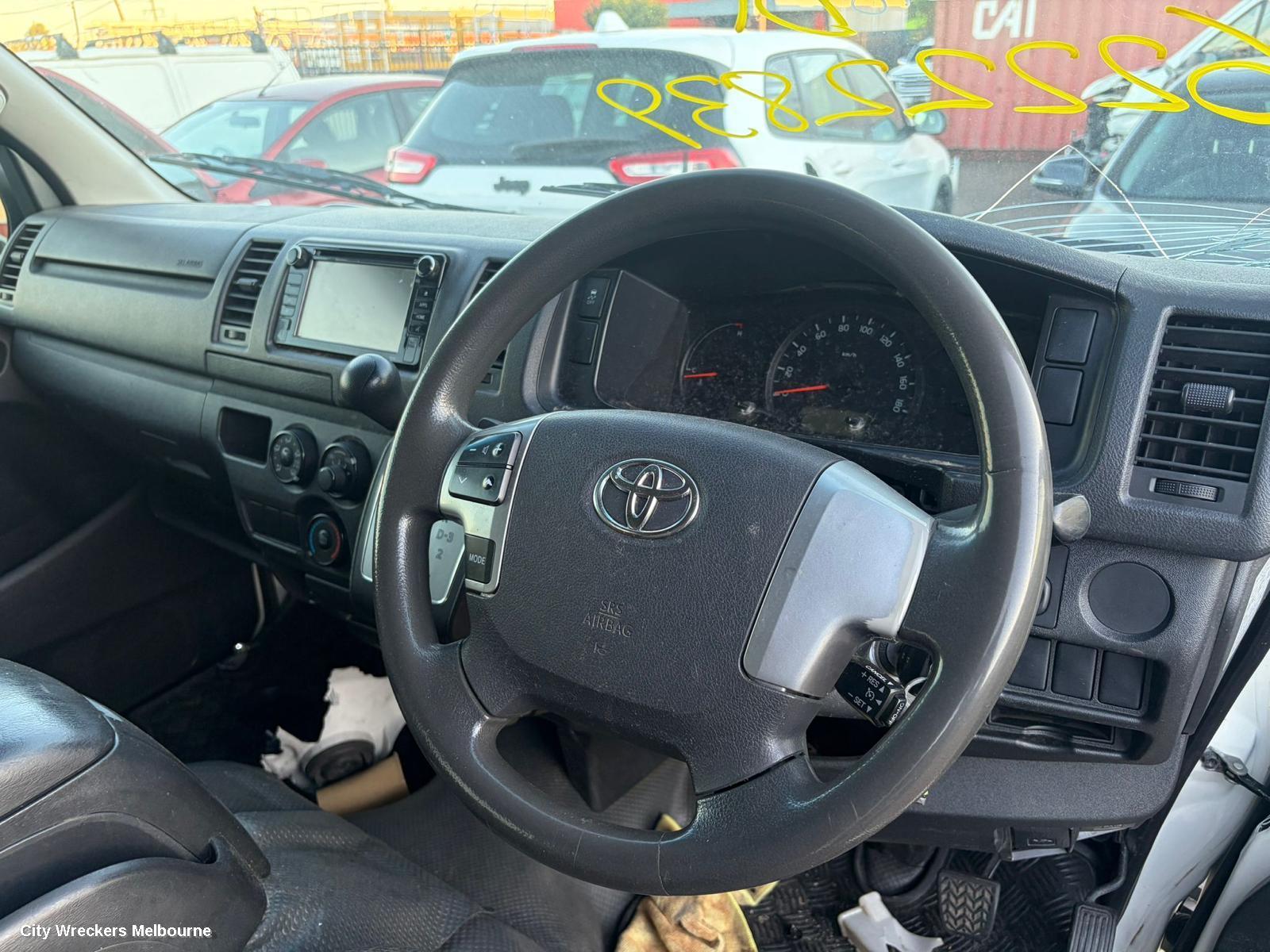 TOYOTA HIACE ENGINE, DIESEL, 3.0, 1KD-FTV, TURBO, KDH, 06/2016 - 04/2019