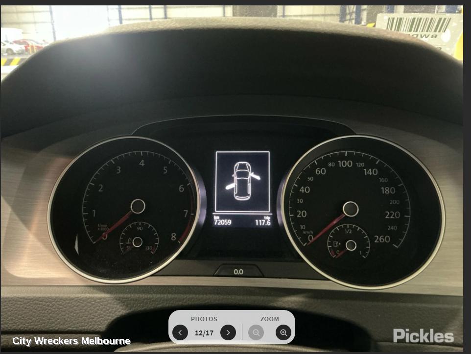 VOLKSWAGEN GOLF BONNET, GEN 7, 11/2012 - 08/2020