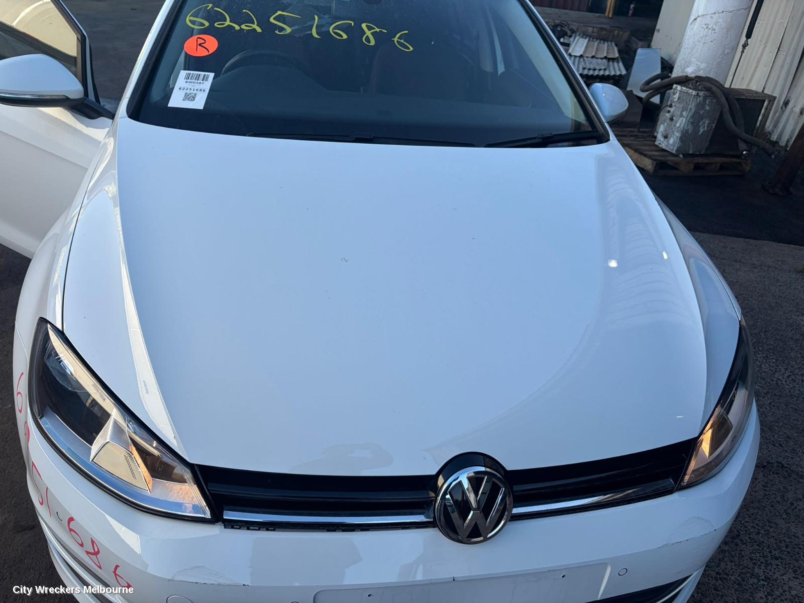 VOLKSWAGEN GOLF ENGINE, PETROL, 1.4, TURBO, GEN 7, CZCA CODE, 06/2015 - 08/2020