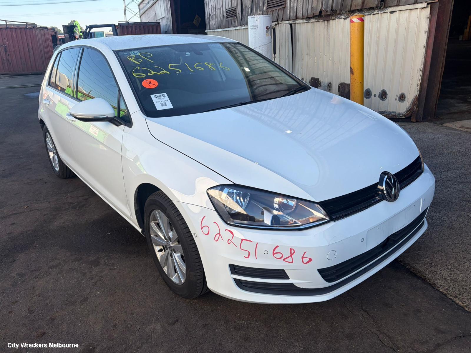 VOLKSWAGEN GOLF ENGINE, PETROL, 1.4, TURBO, GEN 7, CZCA CODE, 06/2015 - 08/2020