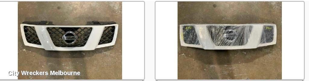 NISSAN NAVARA GRILLE, D40 (VIN MNT), RADIATOR GRILLE, SINGLE CAB, COLOUR CODED, 09/2005 - 01/2010