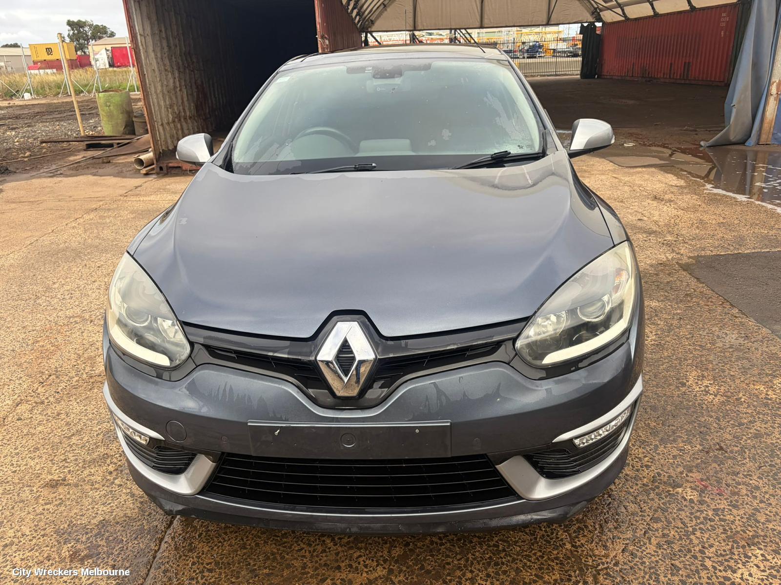 RENAULT MEGANE RIGHT HEADLAMP, X32/B95/E95/K95/X95, 5DR HATCH/CABRIO/WAGON, 07/2014 - 05/2016