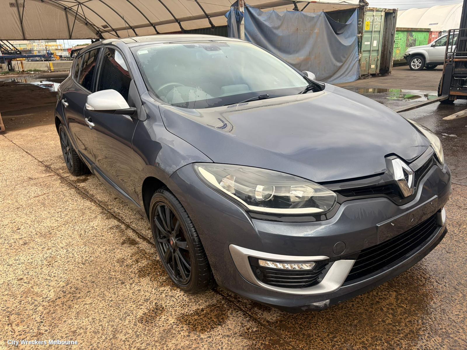 RENAULT MEGANE RIGHT HEADLAMP, X32/B95/E95/K95/X95, 5DR HATCH/CABRIO/WAGON, 07/2014 - 05/2016