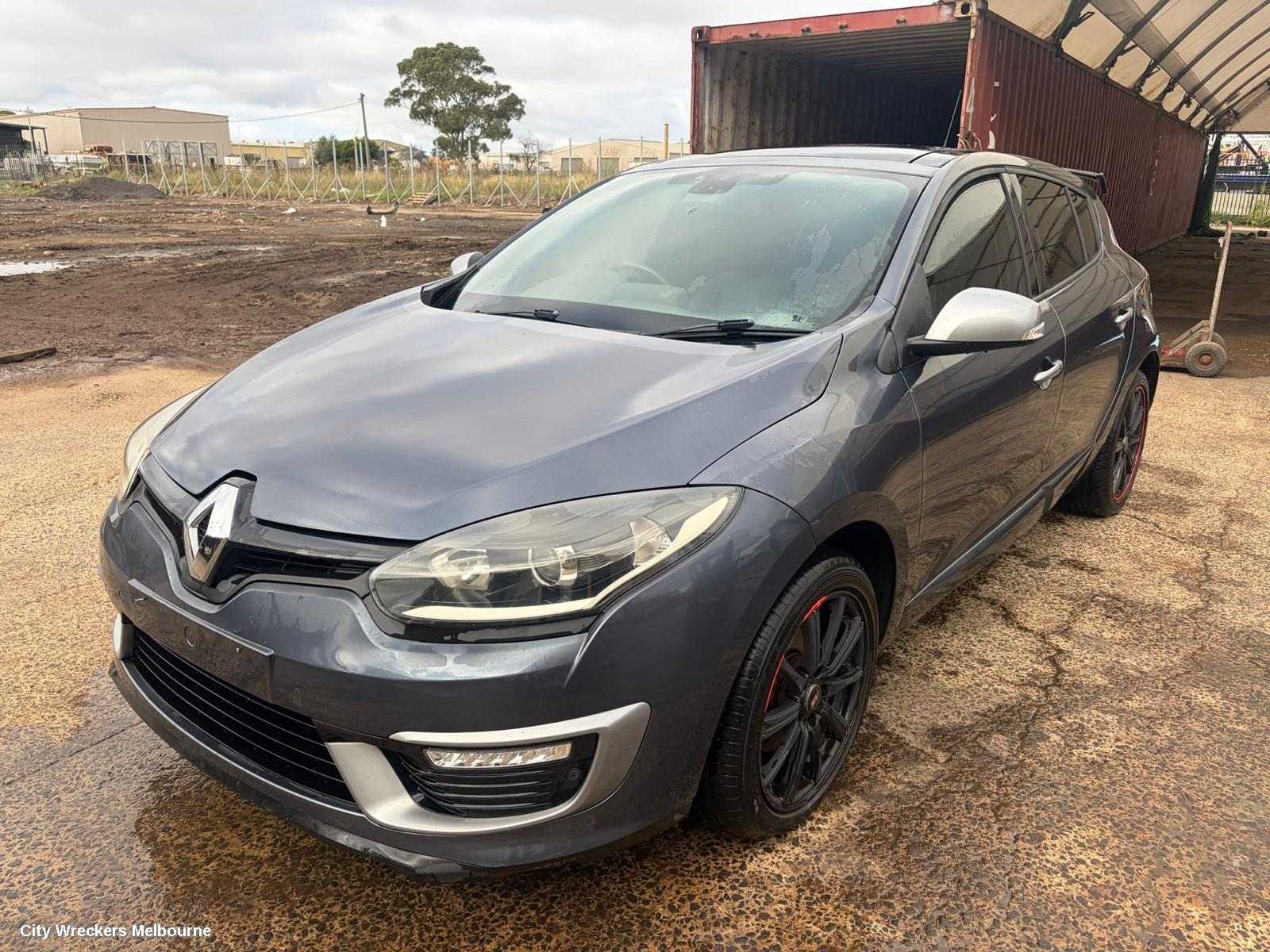 RENAULT MEGANE RIGHT HEADLAMP, X32/B95/E95/K95/X95, 5DR HATCH/CABRIO/WAGON, 07/2014 - 05/2016