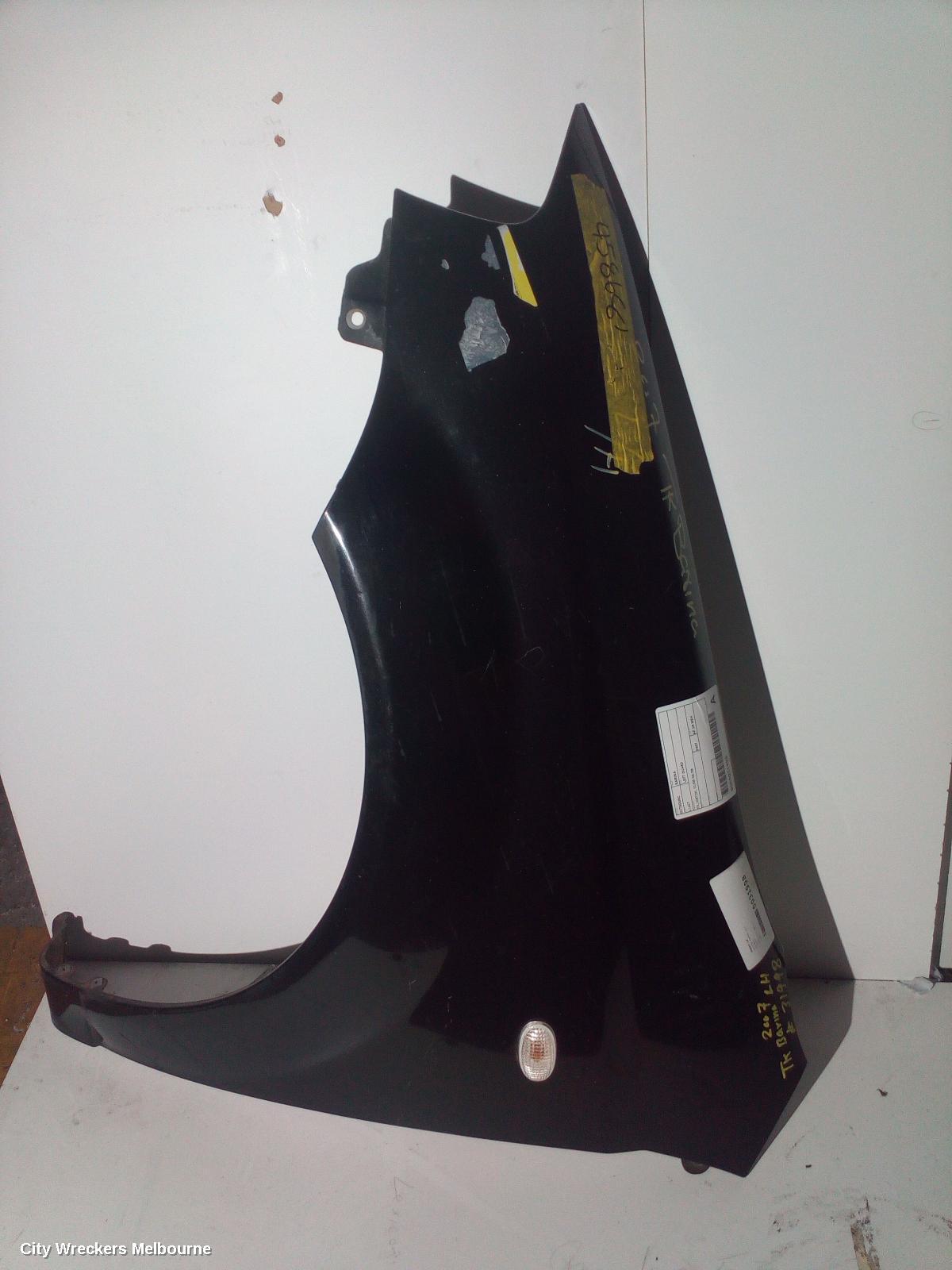 HOLDEN BARINA LEFT GUARD, TK, HATCH, 12/2005 - 06/2008