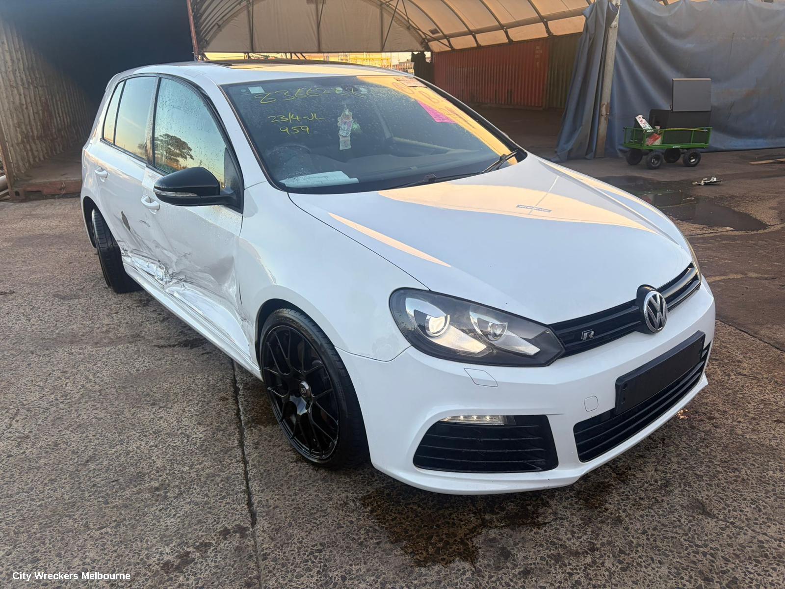 VOLKSWAGEN GOLF BOOTLID/TAILGATE, TAILGATE, GEN 6, HATCH, SPOILERED TYPE, 10/2008 - 03/2013