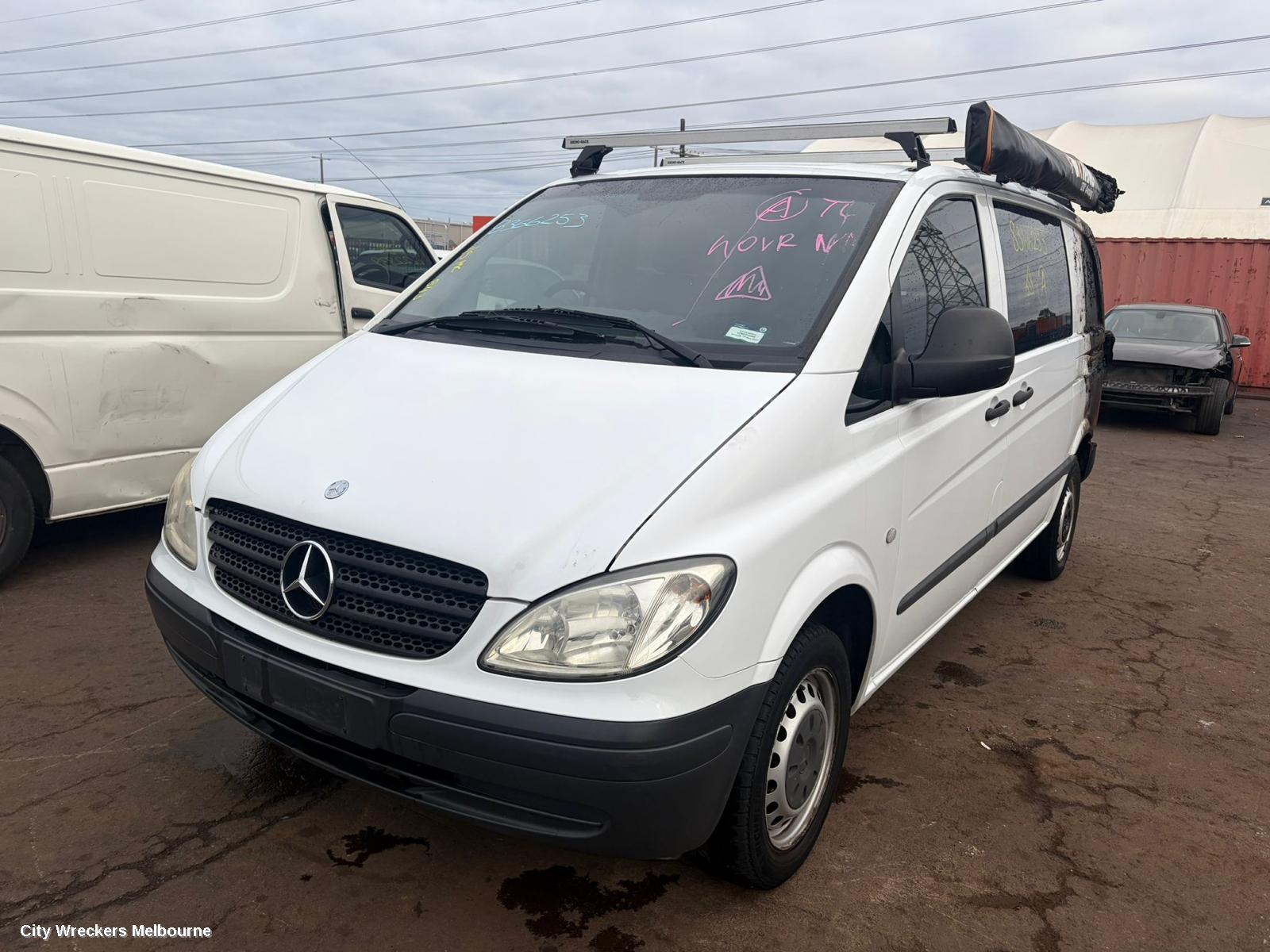 MERCEDES VITO REAR DIFF ASSEMBLY, ***USE DIFFERENTIAL CENTRE PART TYPE***