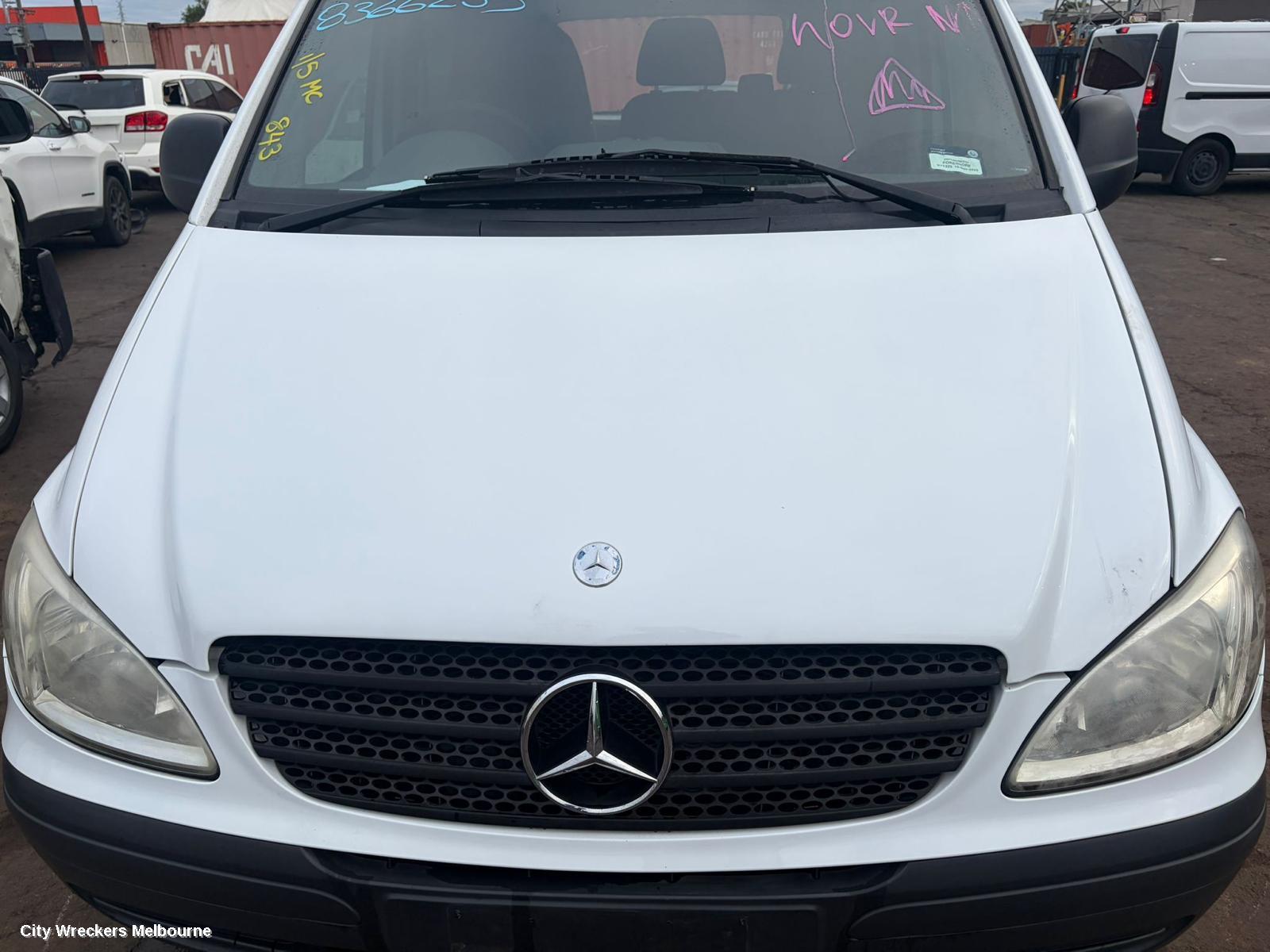 MERCEDES VITO REAR DIFF ASSEMBLY, ***USE DIFFERENTIAL CENTRE PART TYPE***