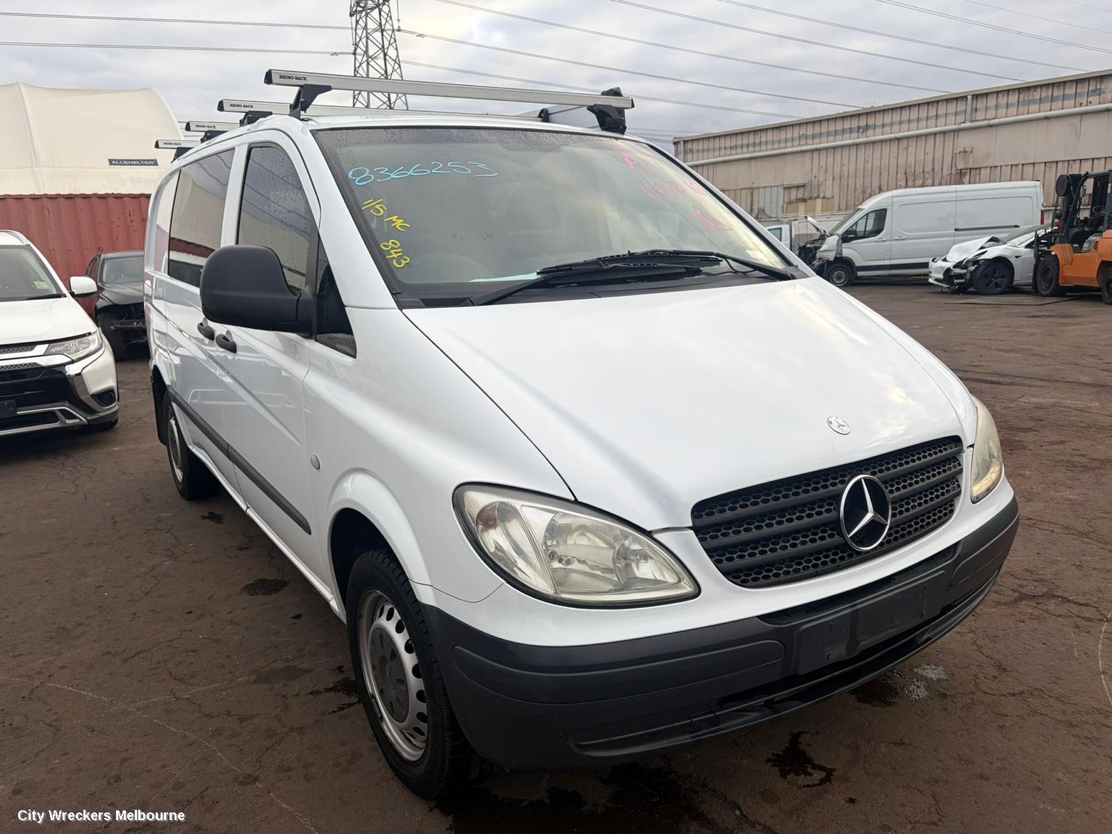 MERCEDES VITO REAR DIFF ASSEMBLY, ***USE DIFFERENTIAL CENTRE PART TYPE***