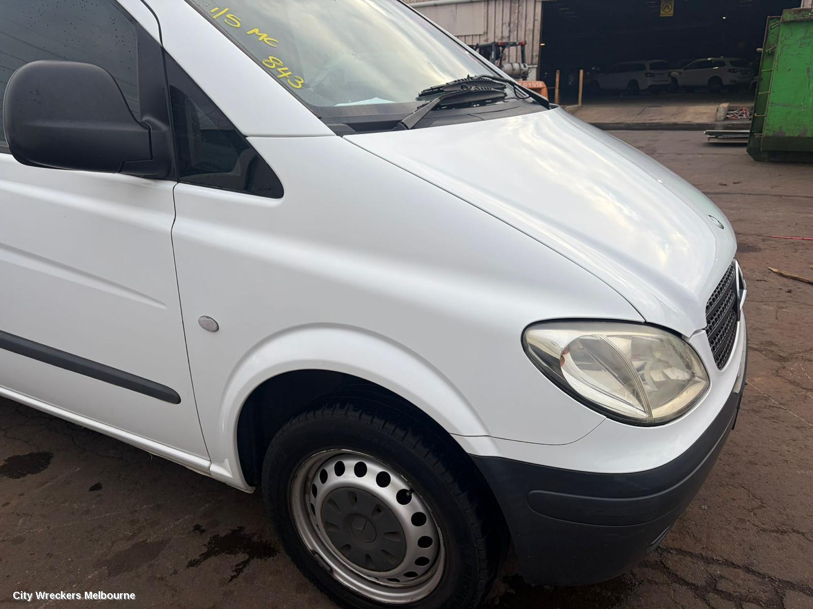 MERCEDES VITO REAR DIFF ASSEMBLY, ***USE DIFFERENTIAL CENTRE PART TYPE***