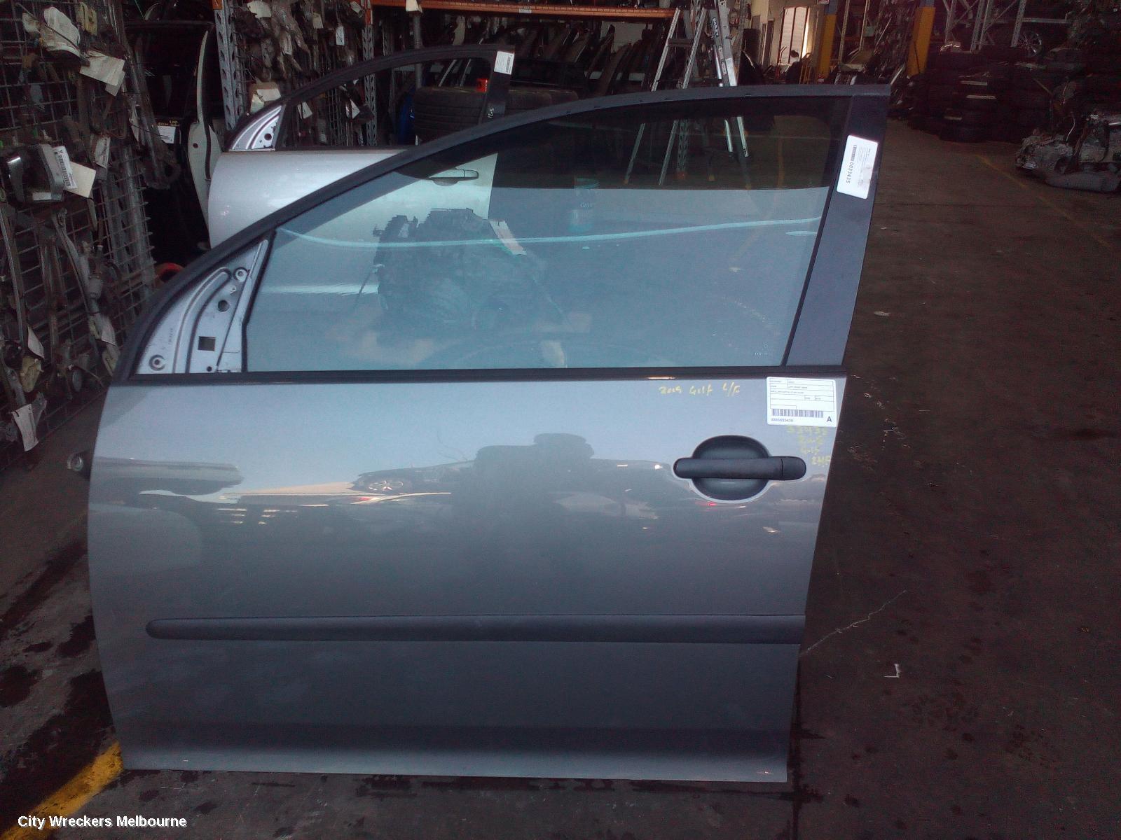 VOLKSWAGEN GOLF LEFT FRONT DOOR, GEN 5, 5DR HATCH, 06/2004 - 02/2009