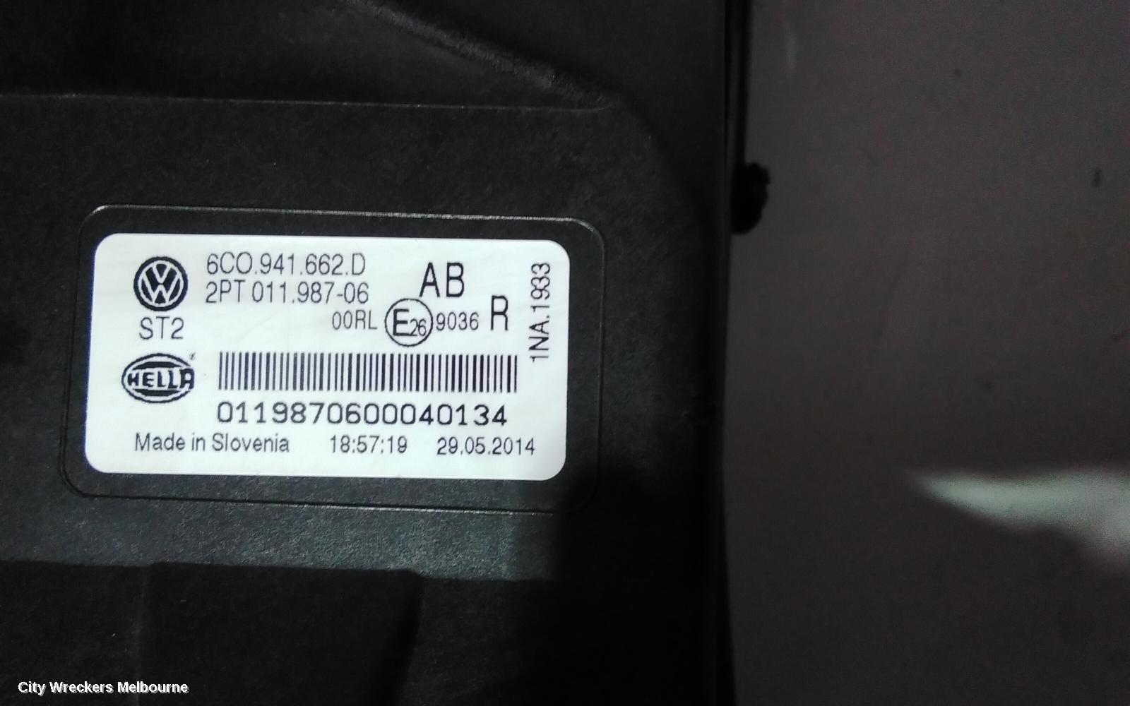 VOLKSWAGEN POLO FOG LAMP