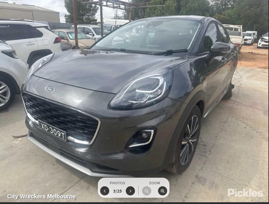 FORD PUMA BOOTLID/TAILGATE, TAILGATE, JK, 03/2020 - 09/2023