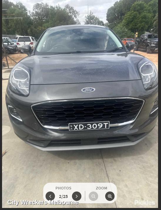 FORD PUMA BOOTLID/TAILGATE, TAILGATE, JK, 03/2020 - 09/2023