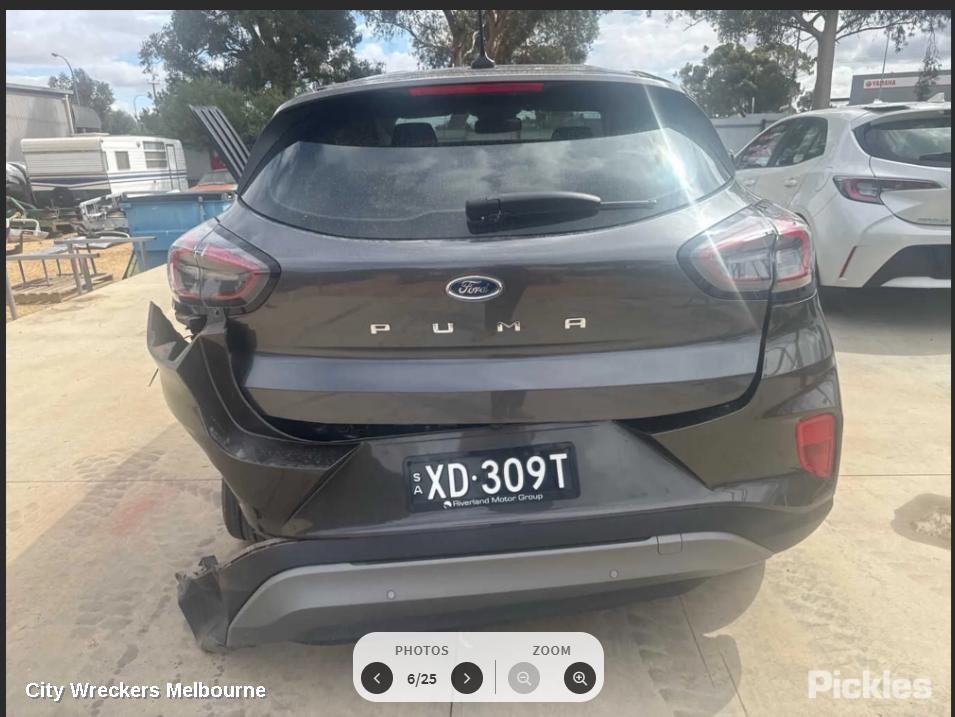 FORD PUMA BOOTLID/TAILGATE, TAILGATE, JK, 03/2020 - 09/2023