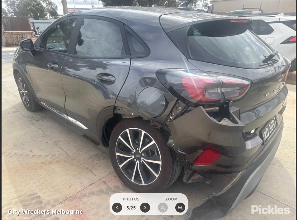 FORD PUMA BOOTLID/TAILGATE, TAILGATE, JK, 03/2020 - 09/2023
