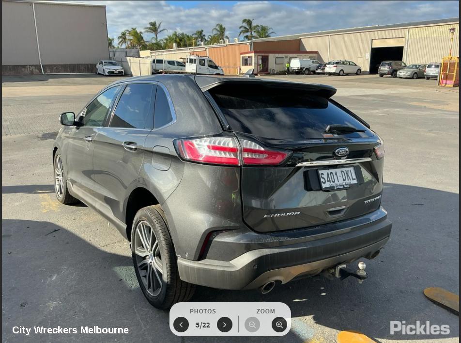 FORD ENDURA COMBINATION SWITCH, HEADLAMP SWITCH, W/ TRACTION CONTROL & TAILGATE OPEN SWITCH, CA, 09/2018 - 06/2020
