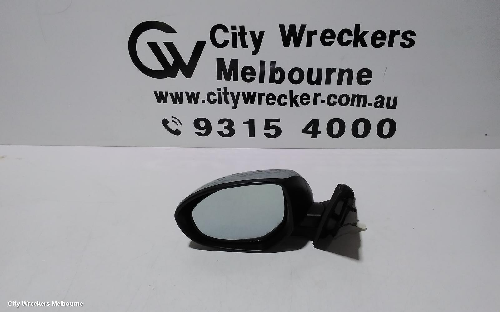 MAZDA 6 LEFT DOOR MIRROR, GG/GY, 3 WIRE TYPE, 09/2002 - 02/2008