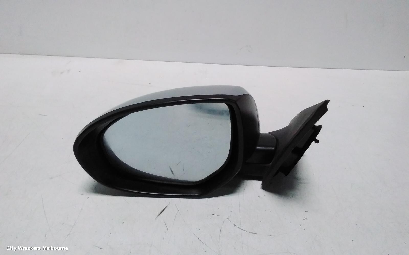 MAZDA 6 LEFT DOOR MIRROR, GG/GY, 3 WIRE TYPE, 09/2002 - 02/2008