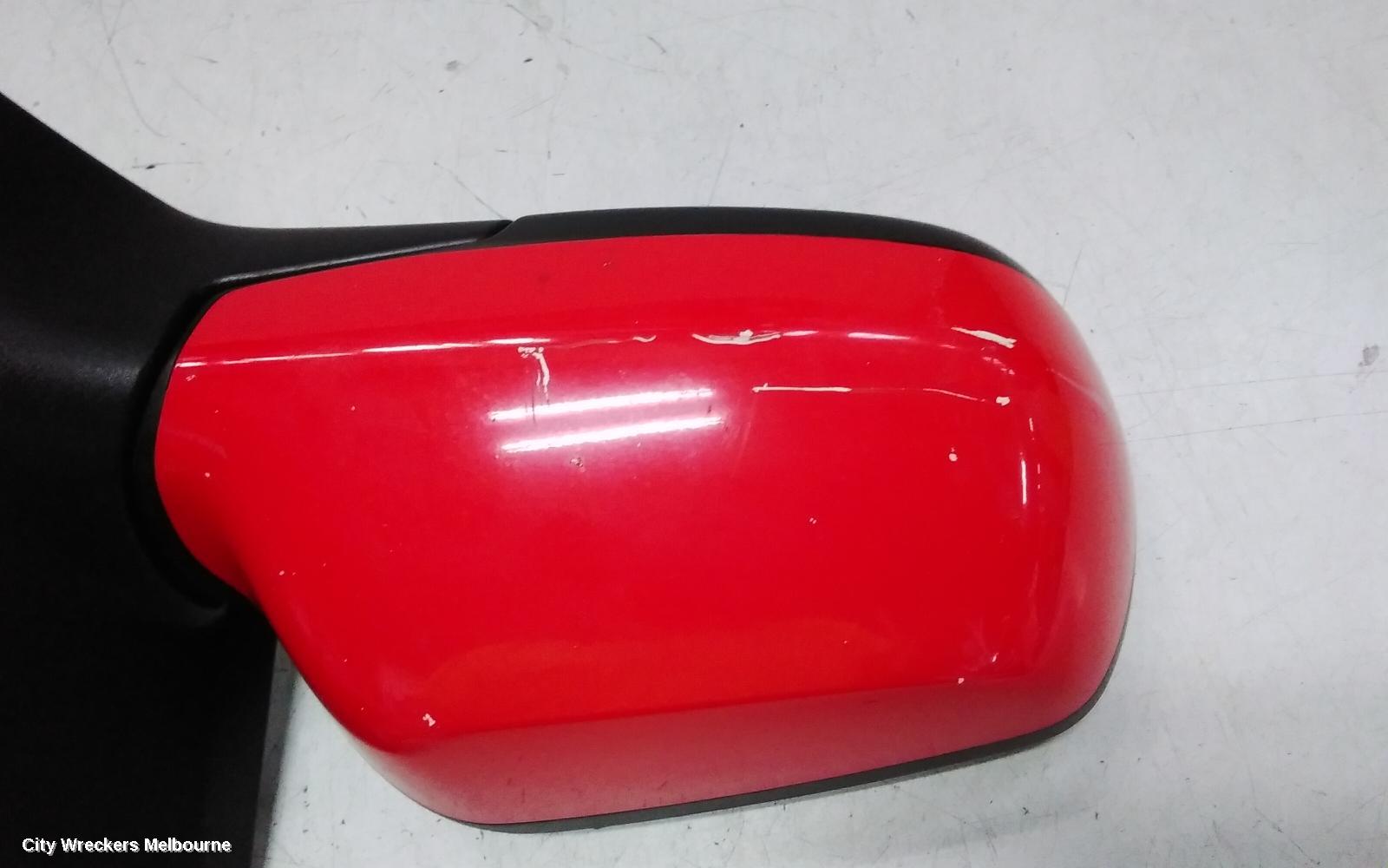 MAZDA 3 RIGHT DOOR MIRROR, BK, MANUAL, SEDAN/HATCH, 10/2003 - 04/2009