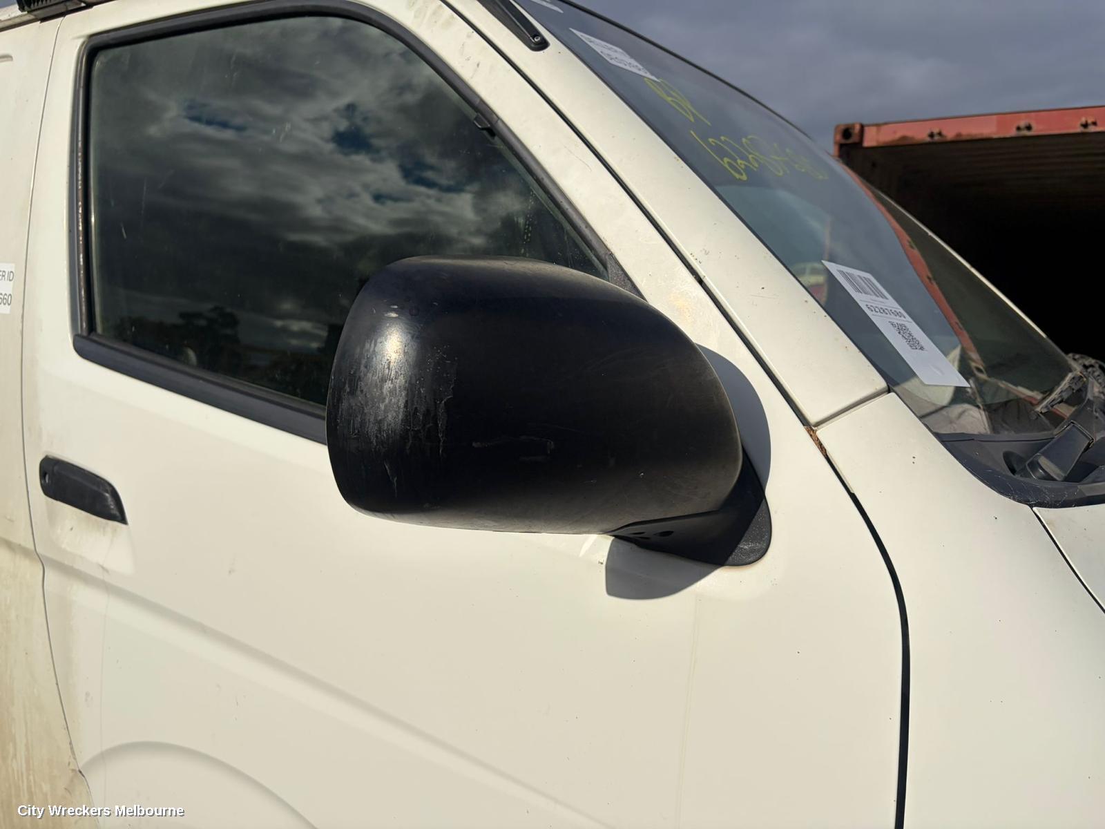 TOYOTA HIACE LEFT TAILLIGHT, LENS# 26-120, TRH/KDH, 01/2005 - 04/2019