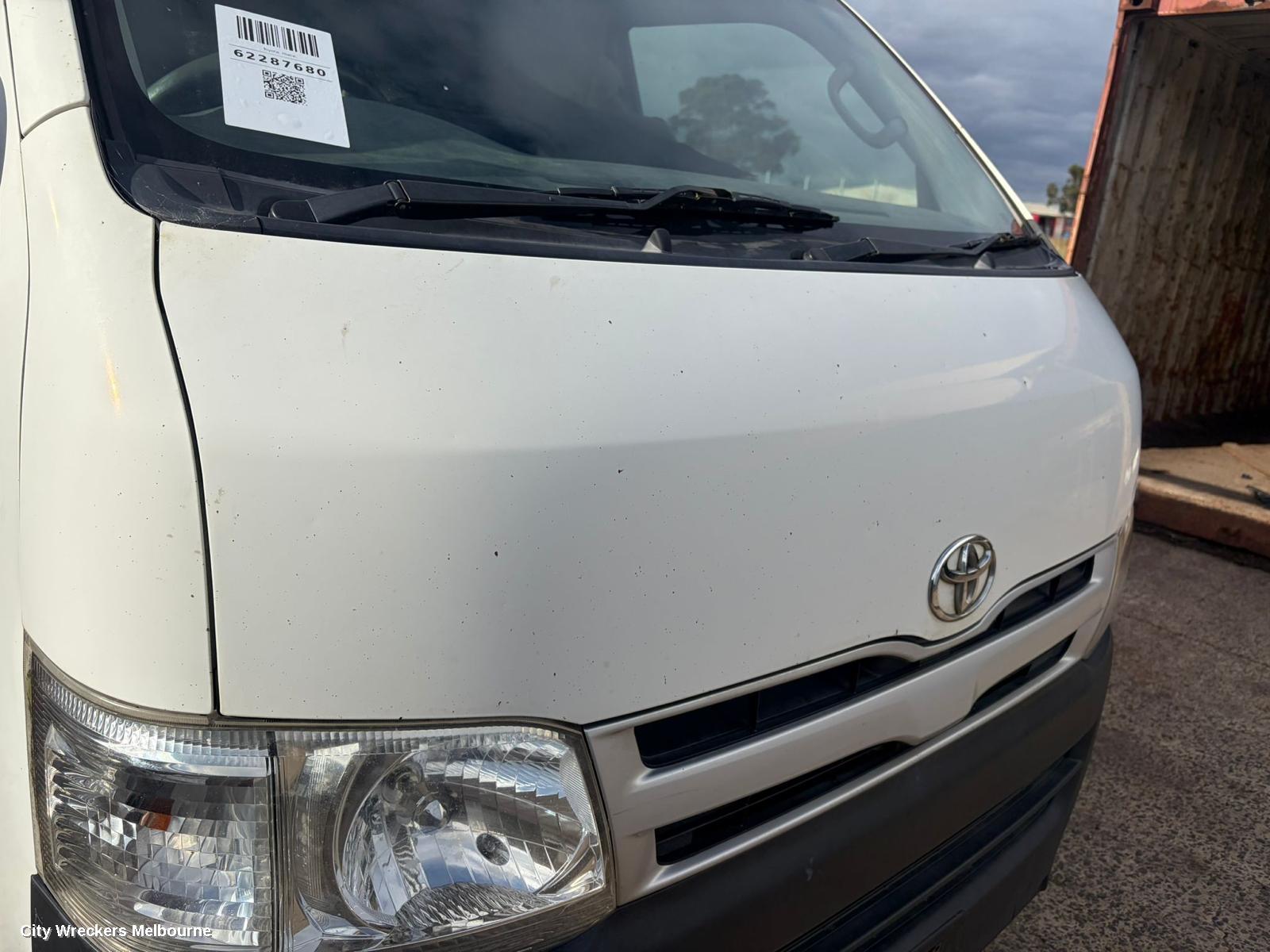 TOYOTA HIACE LEFT TAILLIGHT, LENS# 26-120, TRH/KDH, 01/2005 - 04/2019