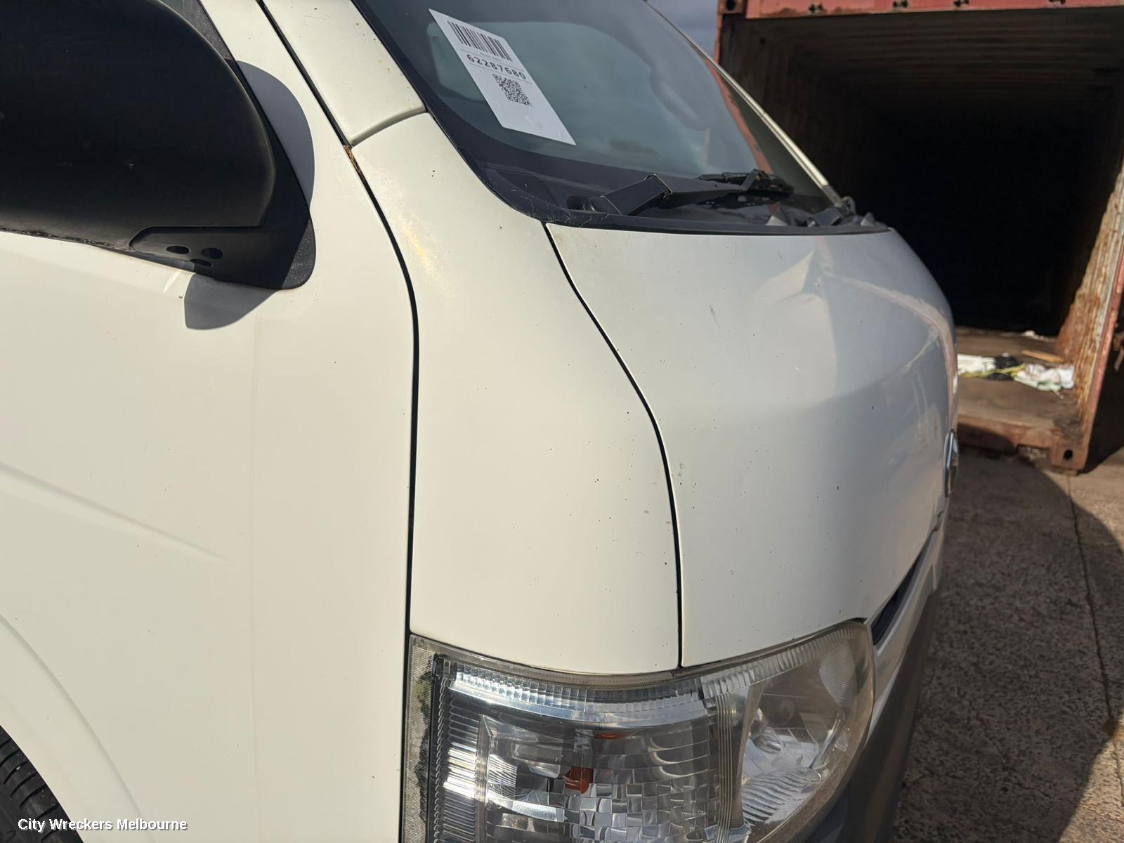 TOYOTA HIACE LEFT TAILLIGHT, LENS# 26-120, TRH/KDH, 01/2005 - 04/2019