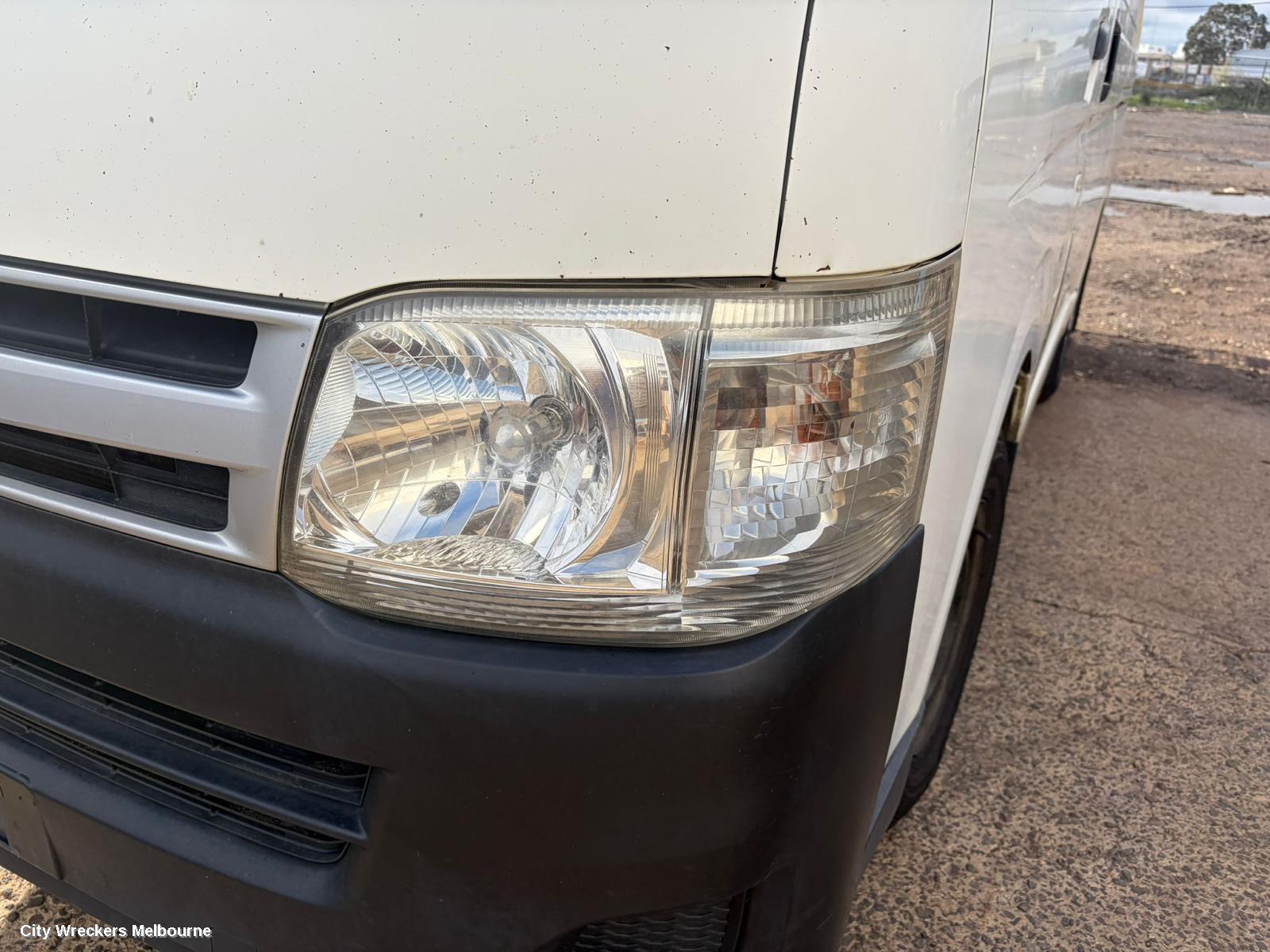 TOYOTA HIACE LEFT TAILLIGHT, LENS# 26-120, TRH/KDH, 01/2005 - 04/2019