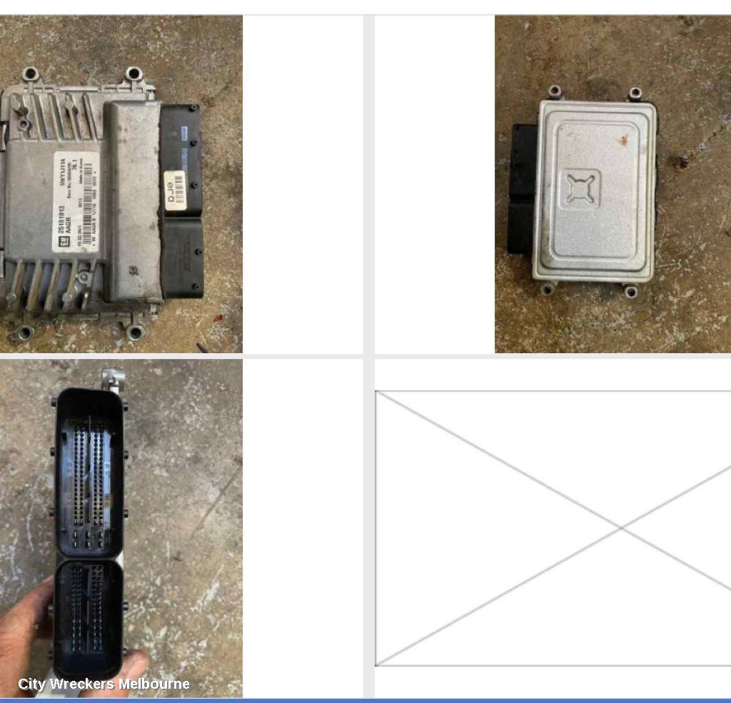 HOLDEN CRUZE ECU, ENGINE ECU, 1.8, PETROL, MANUAL T/M, ECU ONLY, JG, 03/2009 - 02/2011