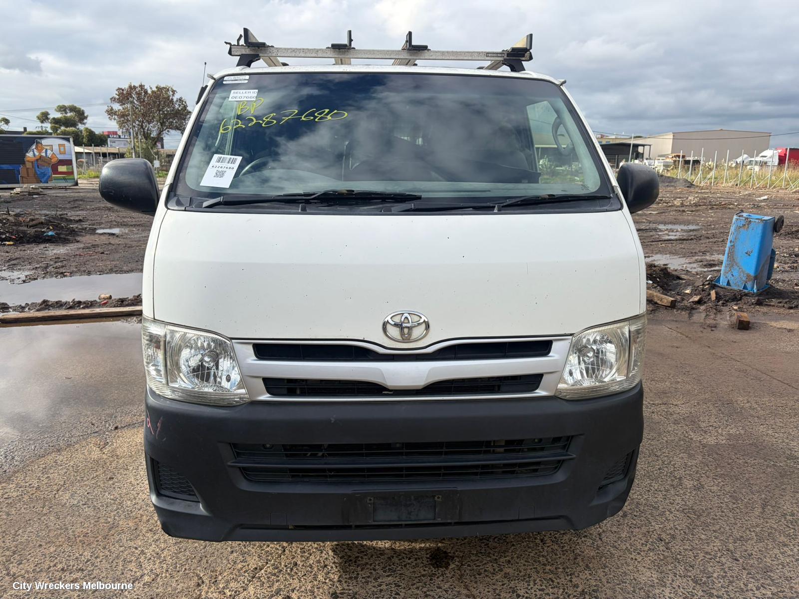 TOYOTA HIACE LEFT TAILLIGHT, LENS# 26-120, TRH/KDH, 01/2005 - 04/2019