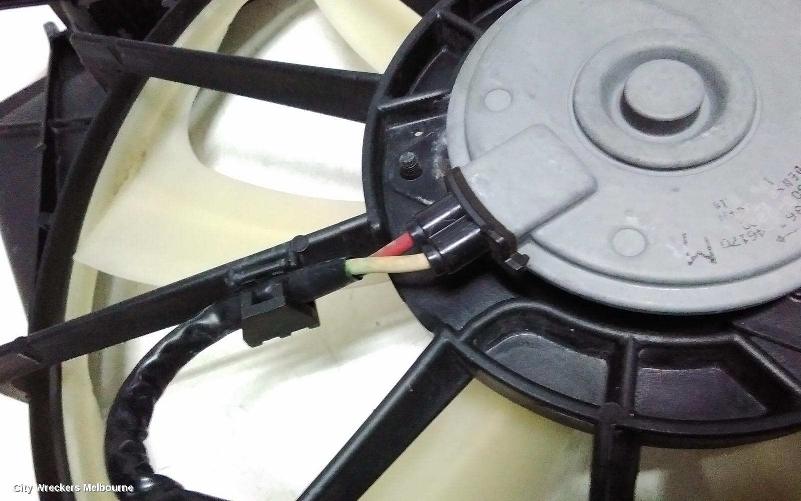 TOYOTA KLUGER FAN, DUAL FAN ASSY, 3.5, 2GR-FE, GSU40-GSU45, 05/2007 - 02/2014
