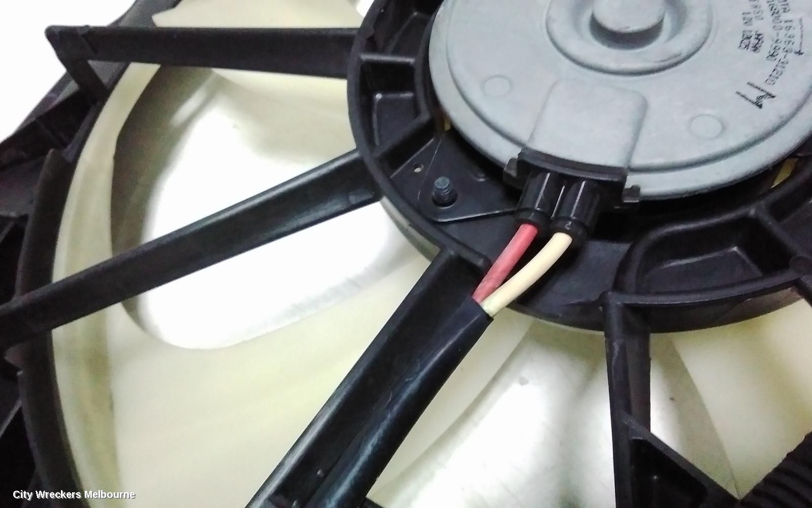 TOYOTA KLUGER FAN, DUAL FAN ASSY, 3.5, 2GR-FE, GSU40-GSU45, 05/2007 - 02/2014