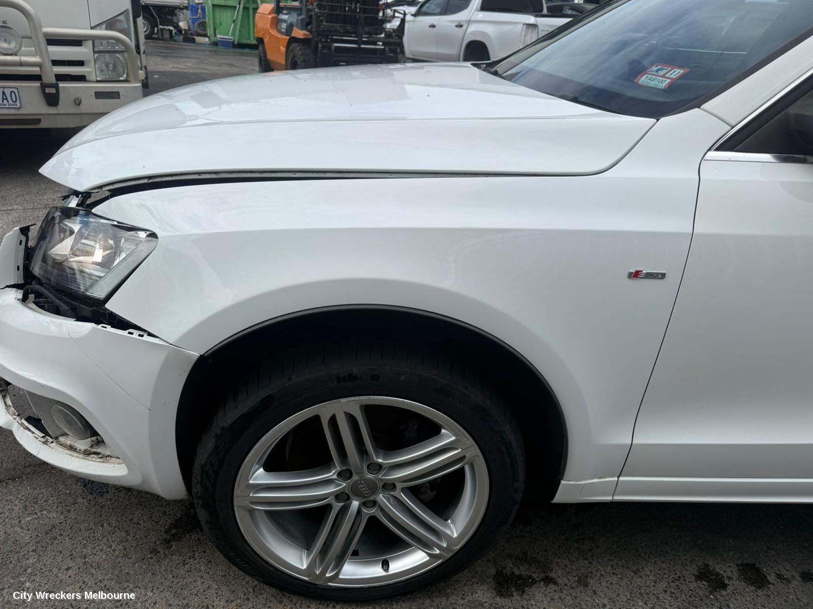 AUDI Q5 ENGINE, DIESEL, 3.0, TURBO, 8R, CCWA CODE, 12/2008 - 10/2012